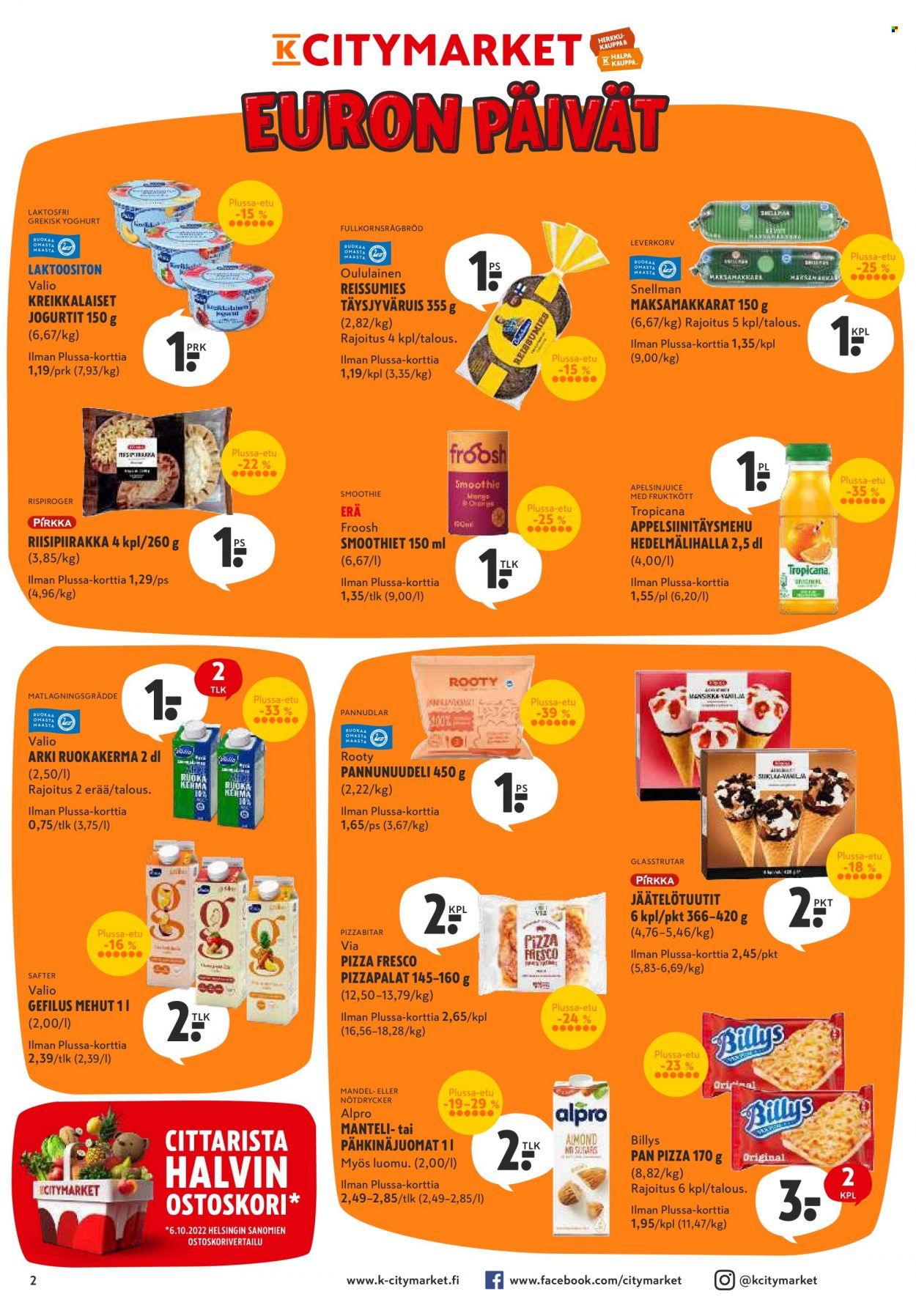 K-citymarket tarjoukset - 09.01.2023 - 11.01.2023. Sivu 2