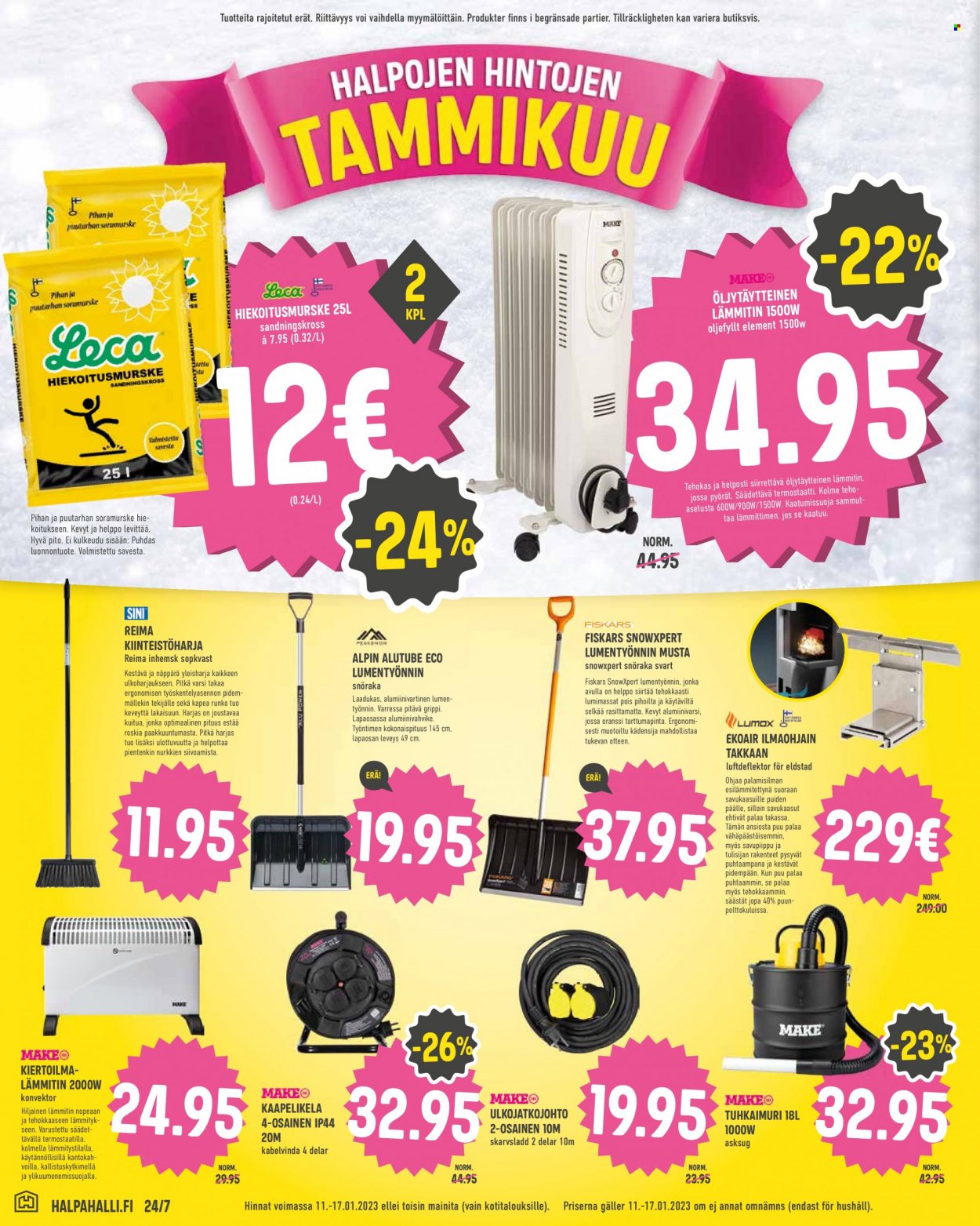 HalpaHalli tarjoukset - 11.01.2023 - 17.01.2023. Sivu 2