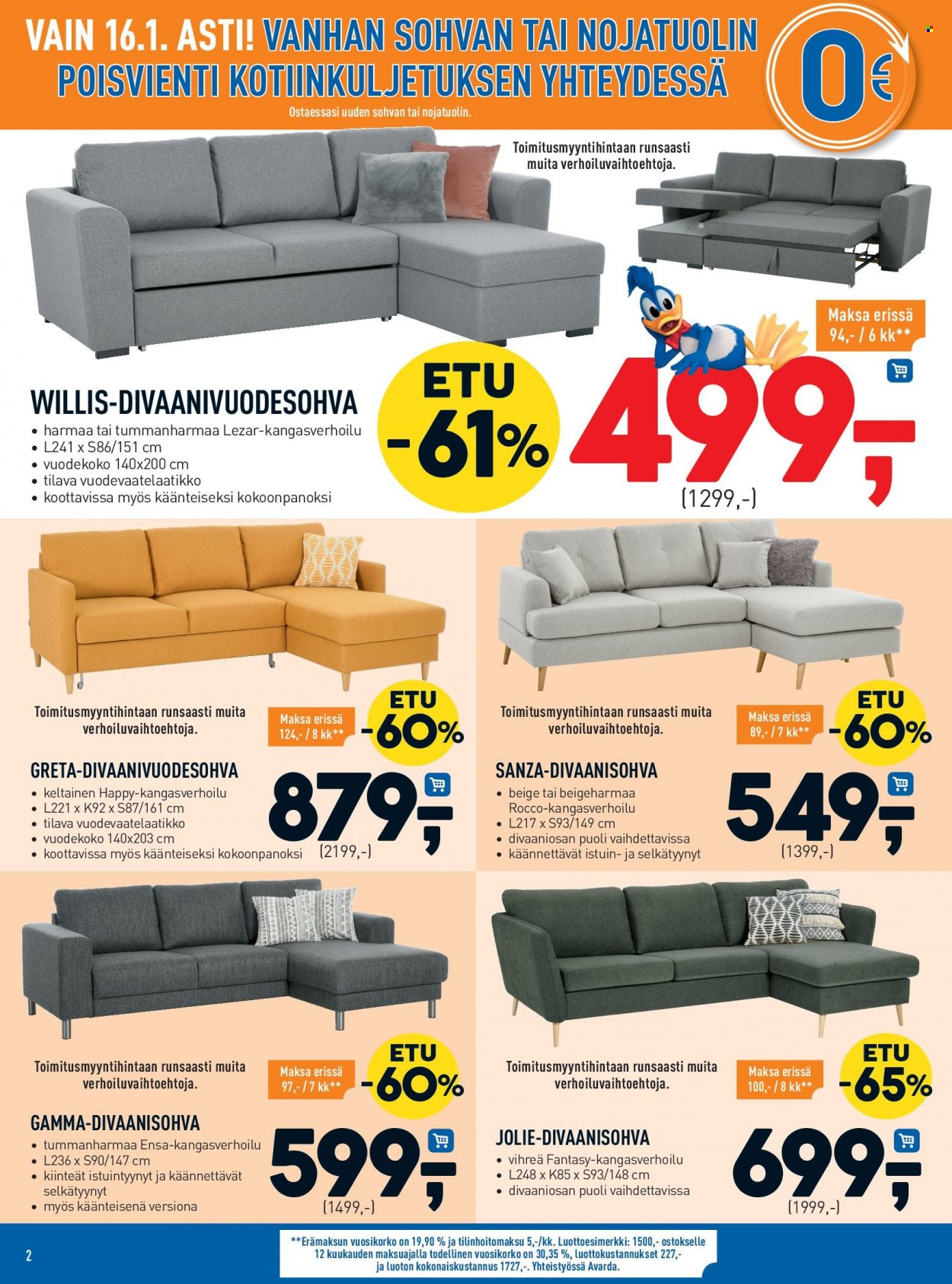Sotka tarjoukset. Sivu 2