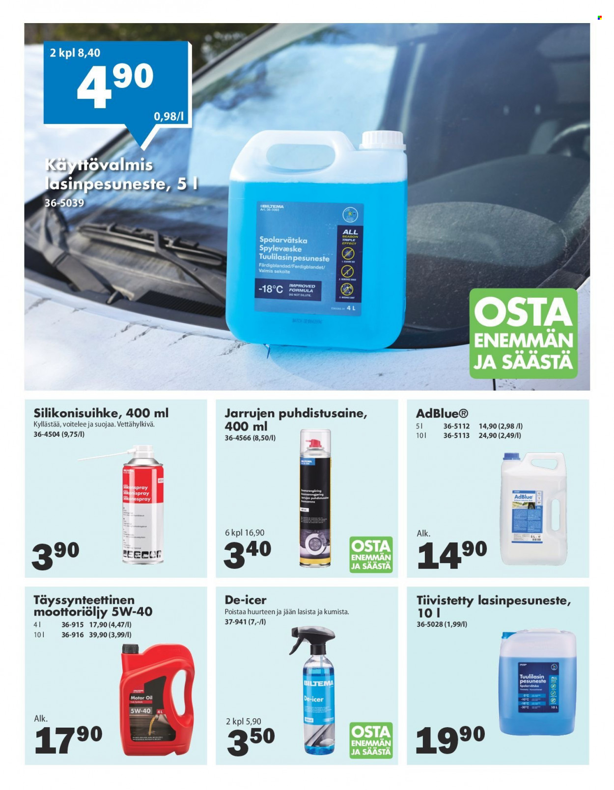 Biltema tarjoukset. Sivu 5