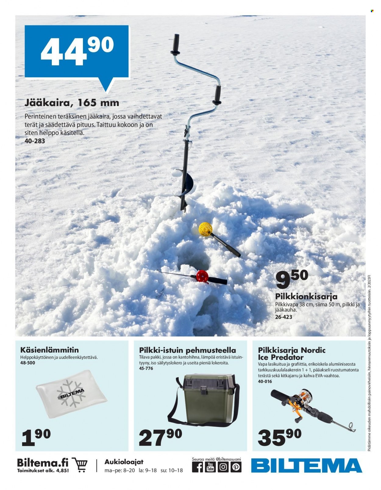 Biltema tarjoukset. Sivu 8