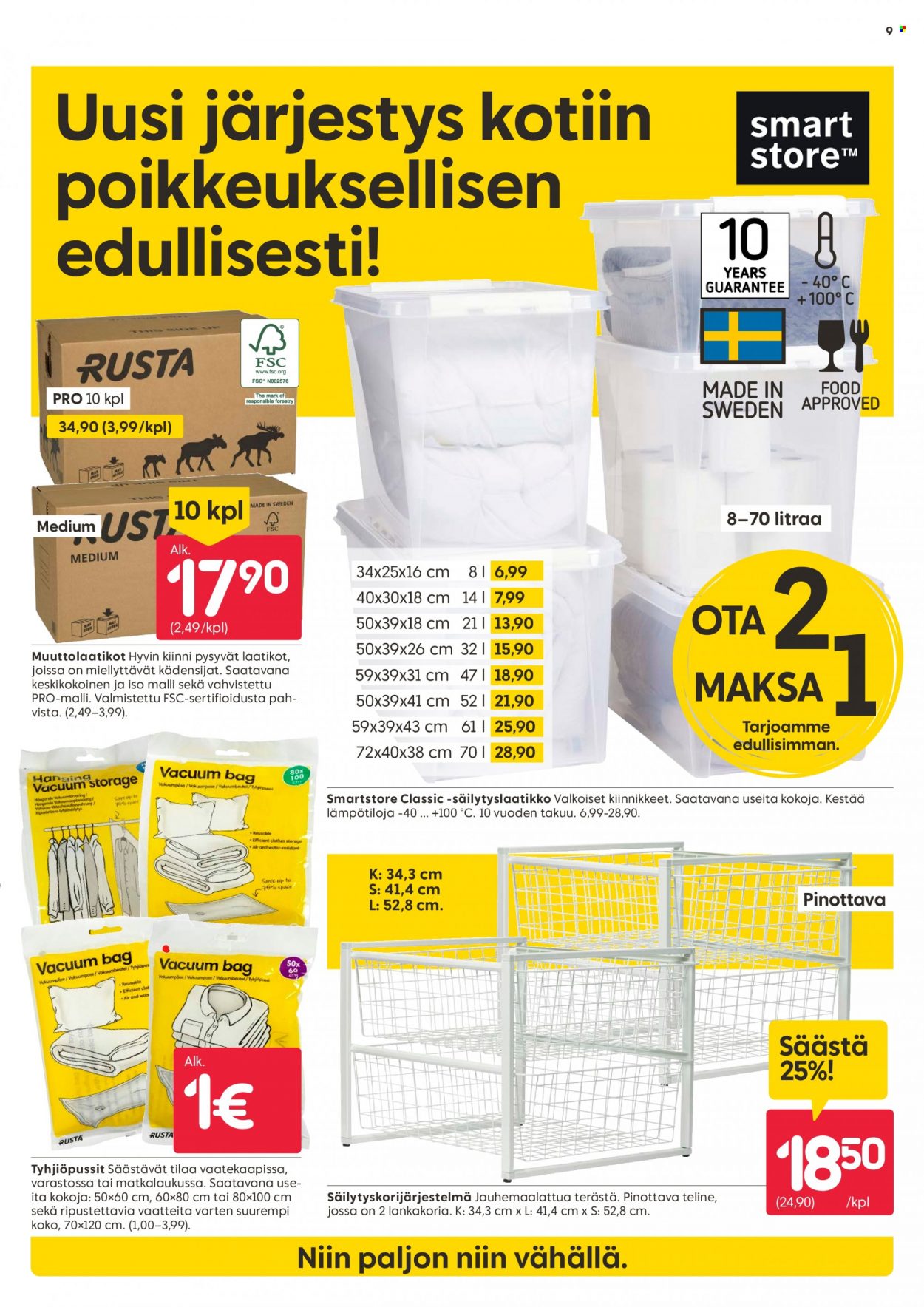 Rusta tarjoukset - 11.01.2023 - 17.01.2023. Sivu 9