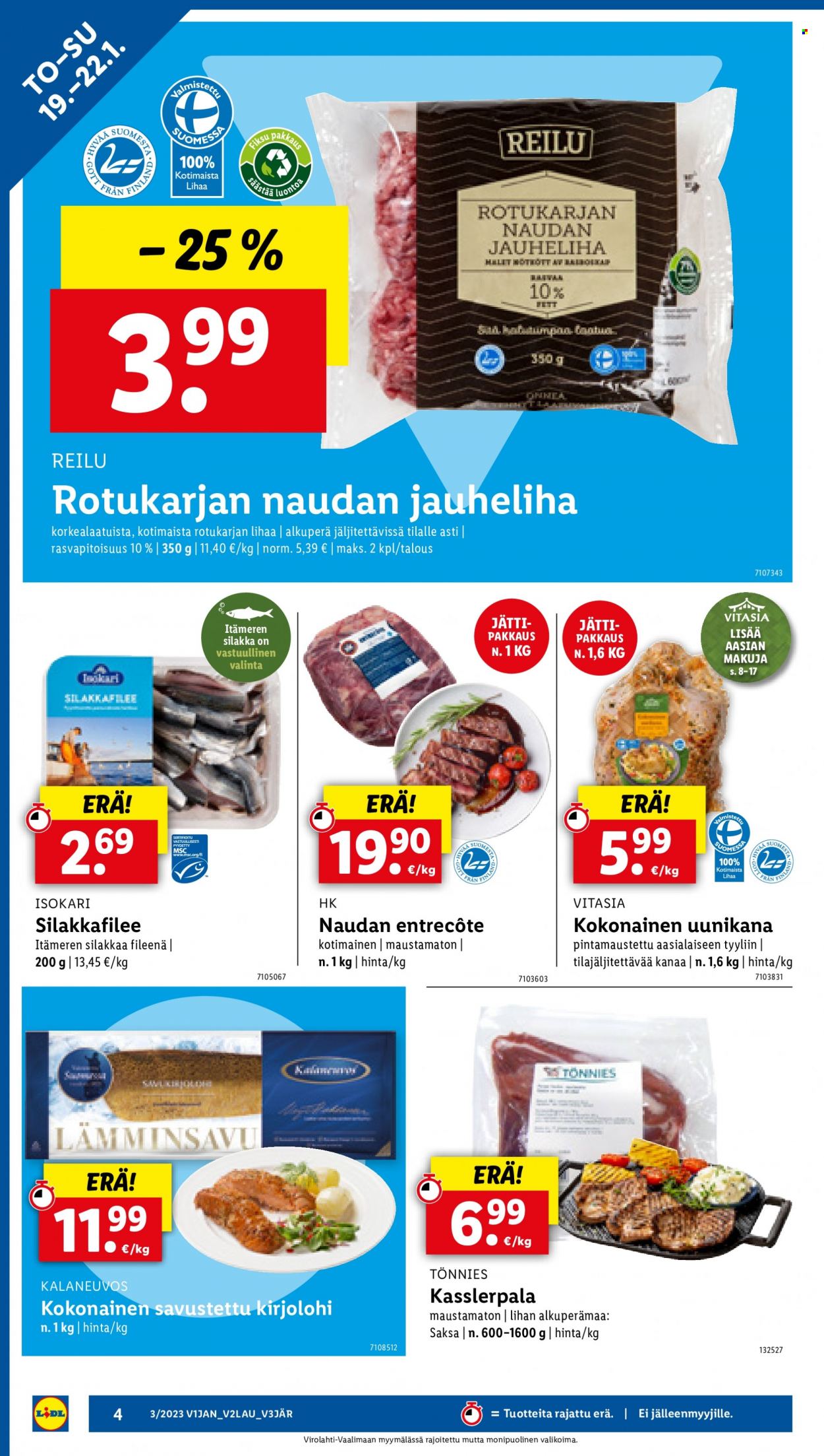 Lidl tarjoukset - 19.01.2023 - 25.01.2023. Sivu 4