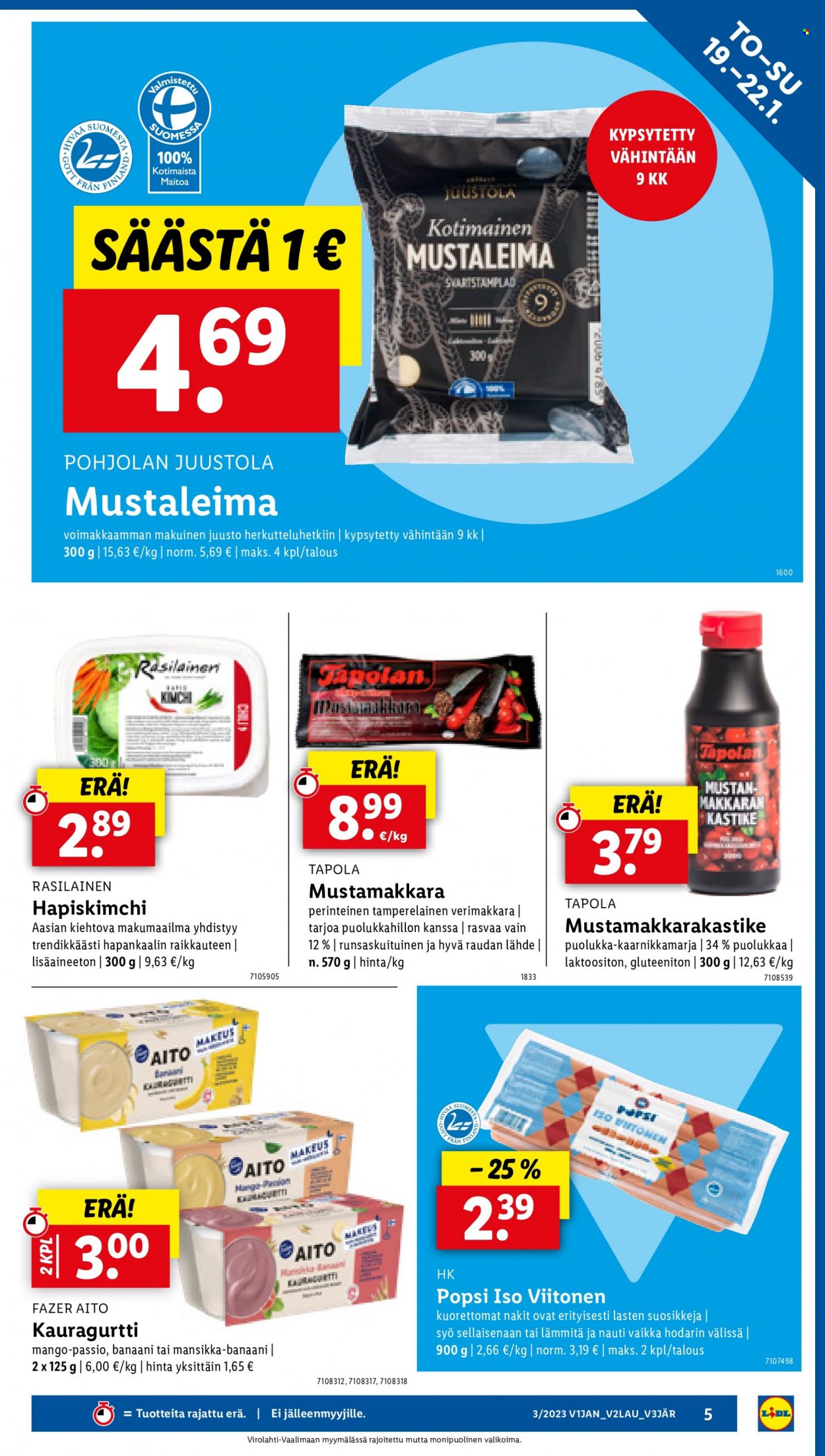 Lidl tarjoukset - 19.01.2023 - 25.01.2023. Sivu 5