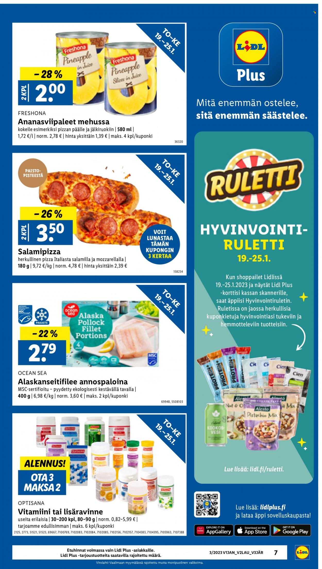 Lidl tarjoukset - 19.01.2023 - 25.01.2023. Sivu 7