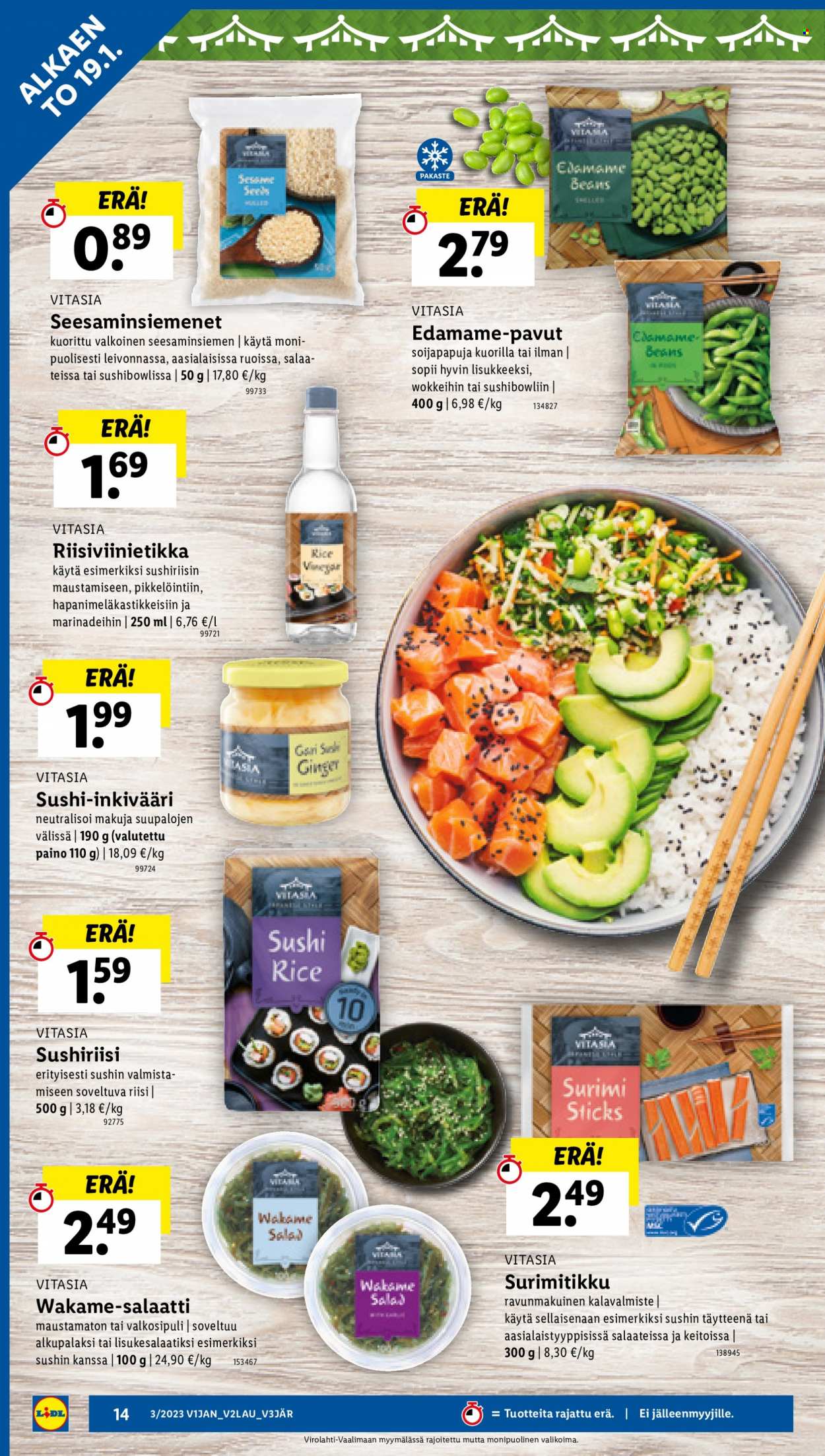 Lidl tarjoukset - 19.01.2023 - 25.01.2023. Sivu 14