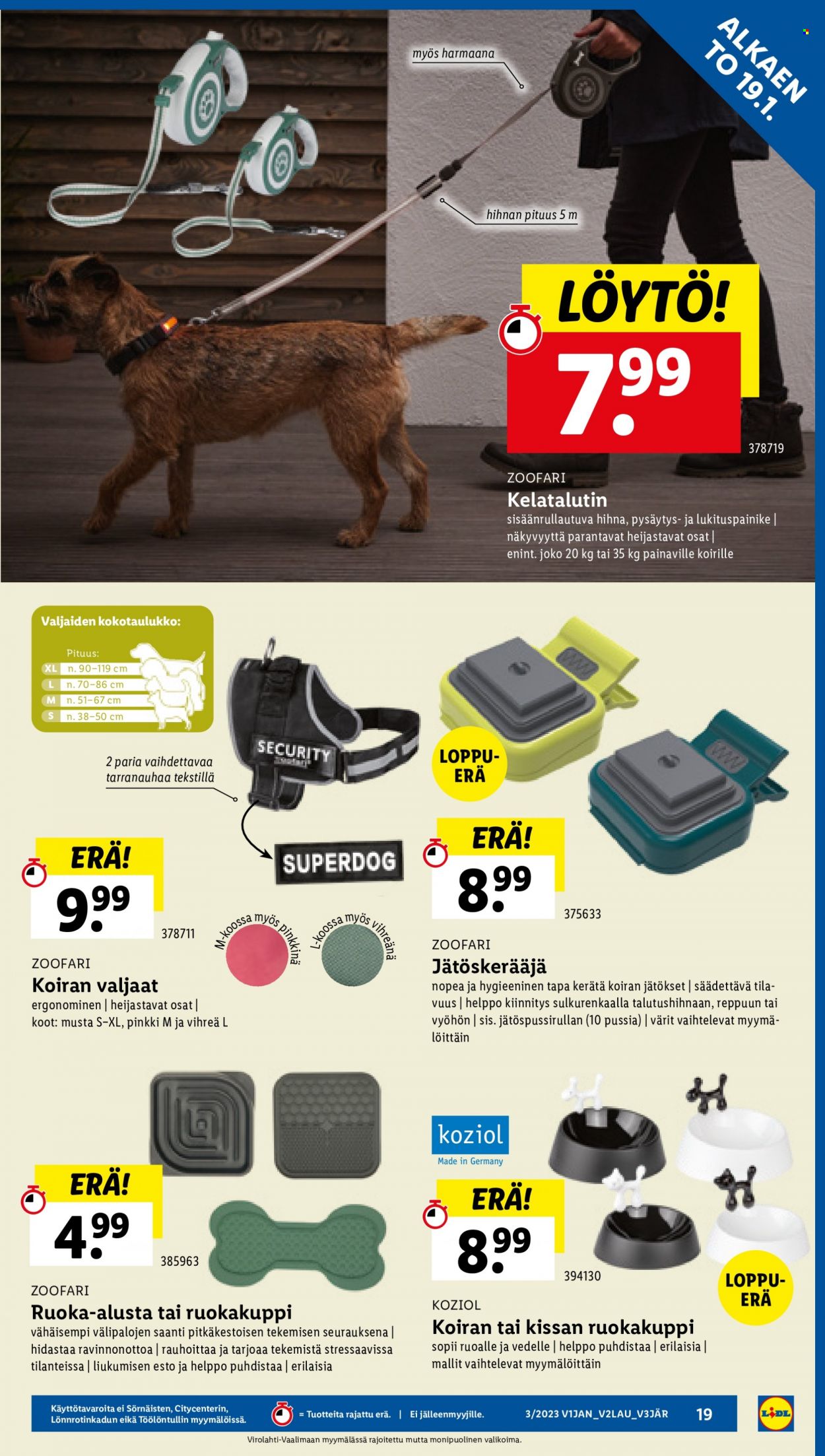 Lidl tarjoukset - 19.01.2023 - 25.01.2023. Sivu 19