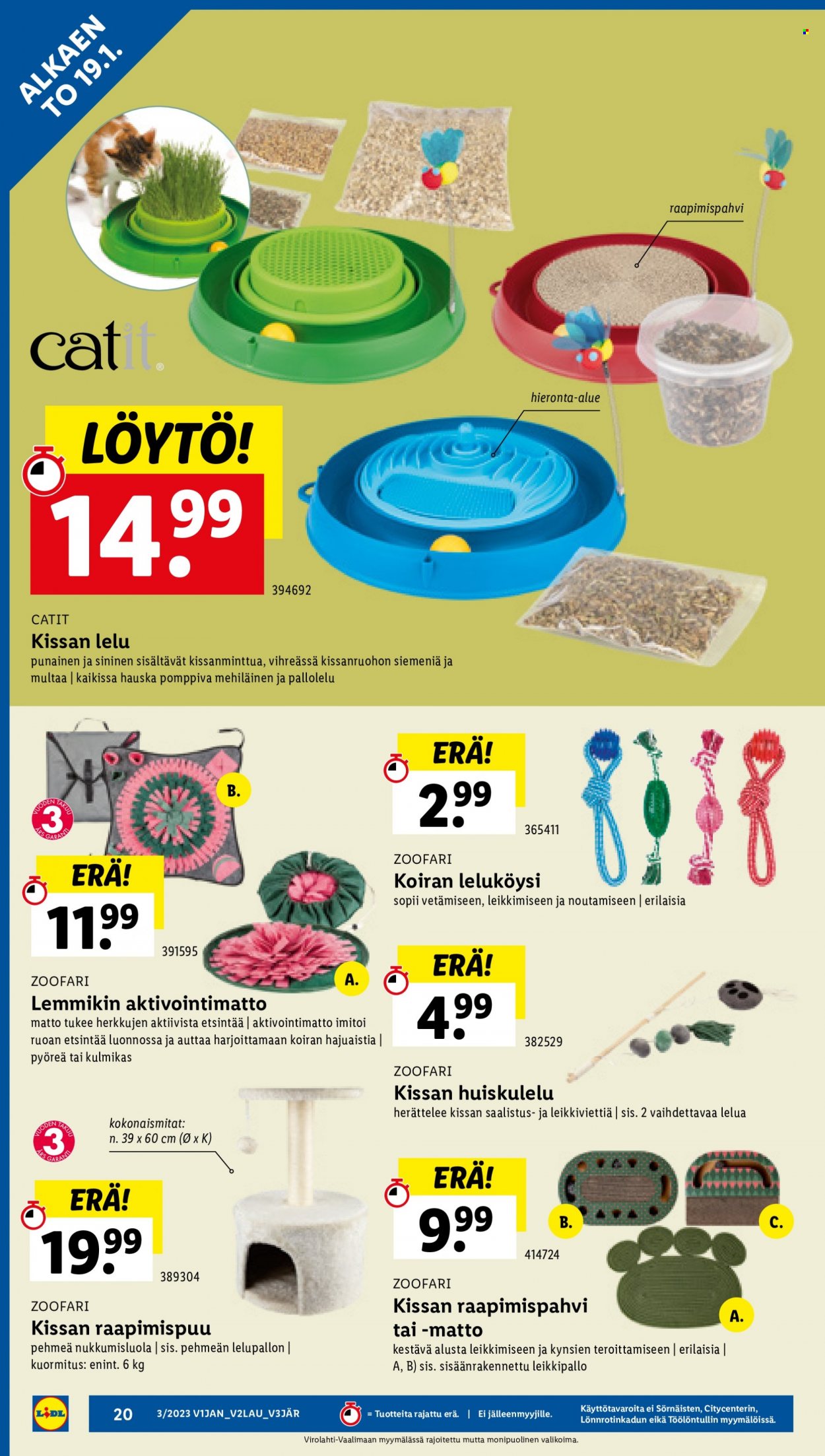 Lidl tarjoukset - 19.01.2023 - 25.01.2023. Sivu 20