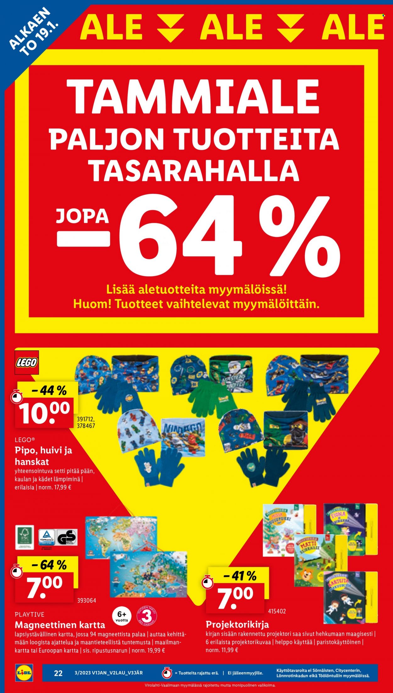 Lidl tarjoukset - 19.01.2023 - 25.01.2023. Sivu 22