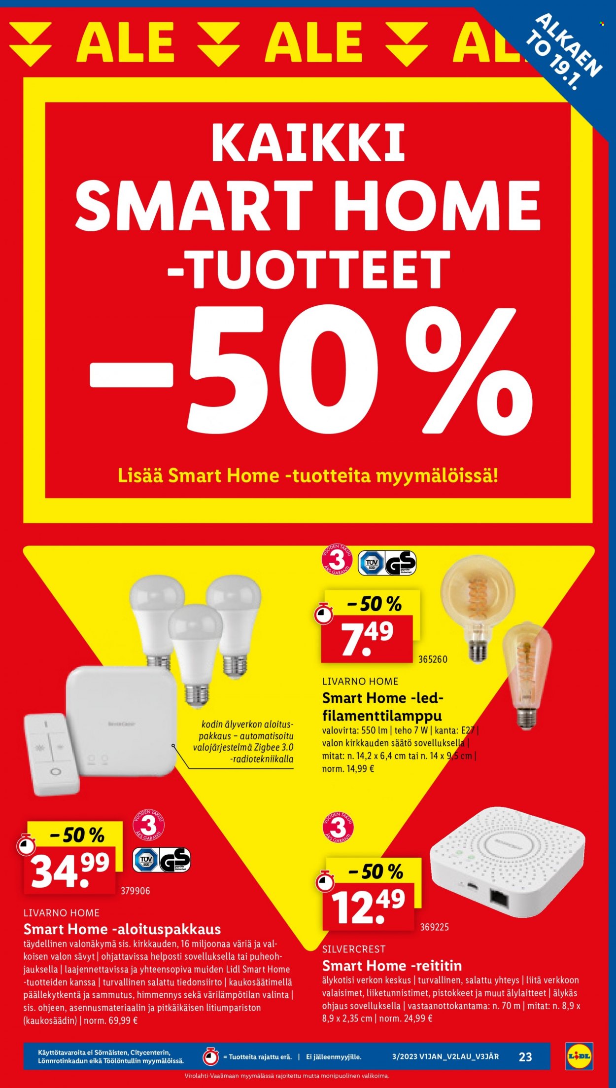 Lidl tarjoukset - 19.01.2023 - 25.01.2023. Sivu 23