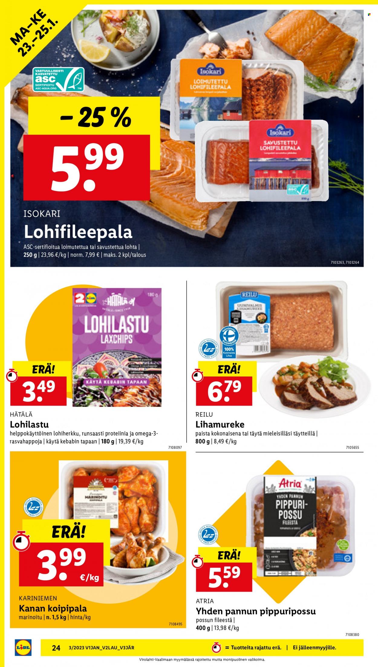 Lidl tarjoukset - 19.01.2023 - 25.01.2023. Sivu 24