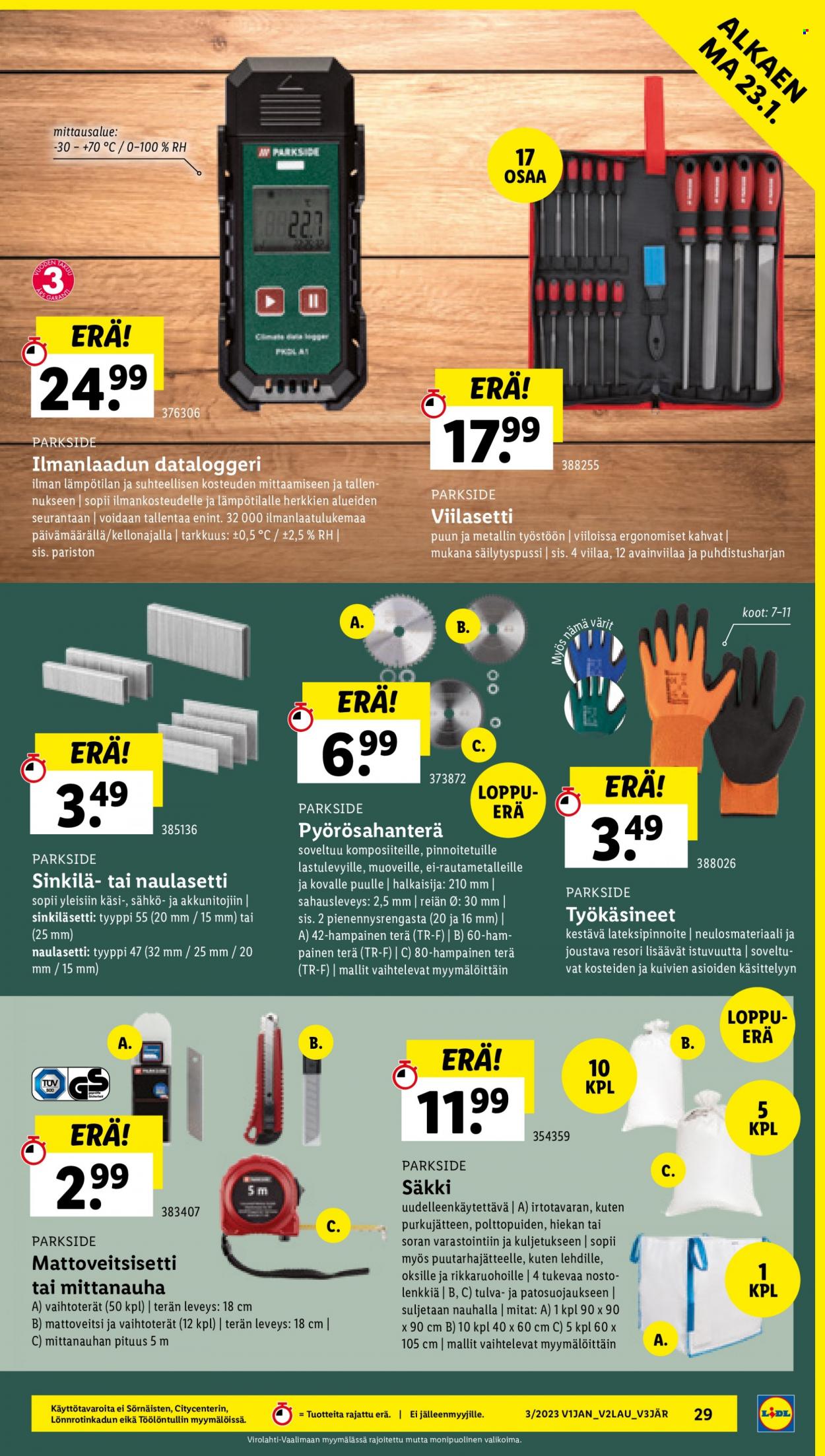 Lidl tarjoukset - 19.01.2023 - 25.01.2023. Sivu 29