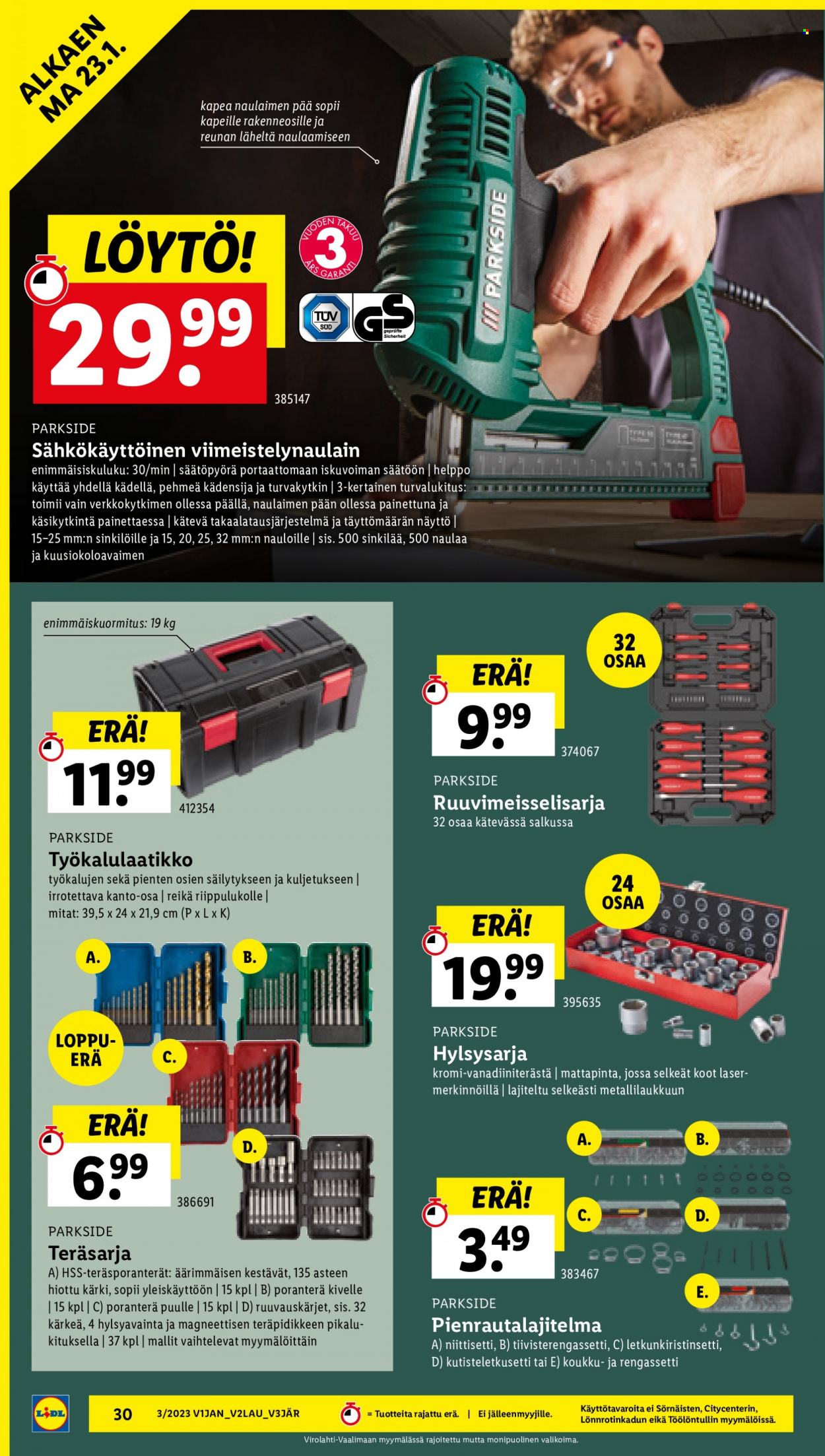 Lidl tarjoukset - 19.01.2023 - 25.01.2023. Sivu 30