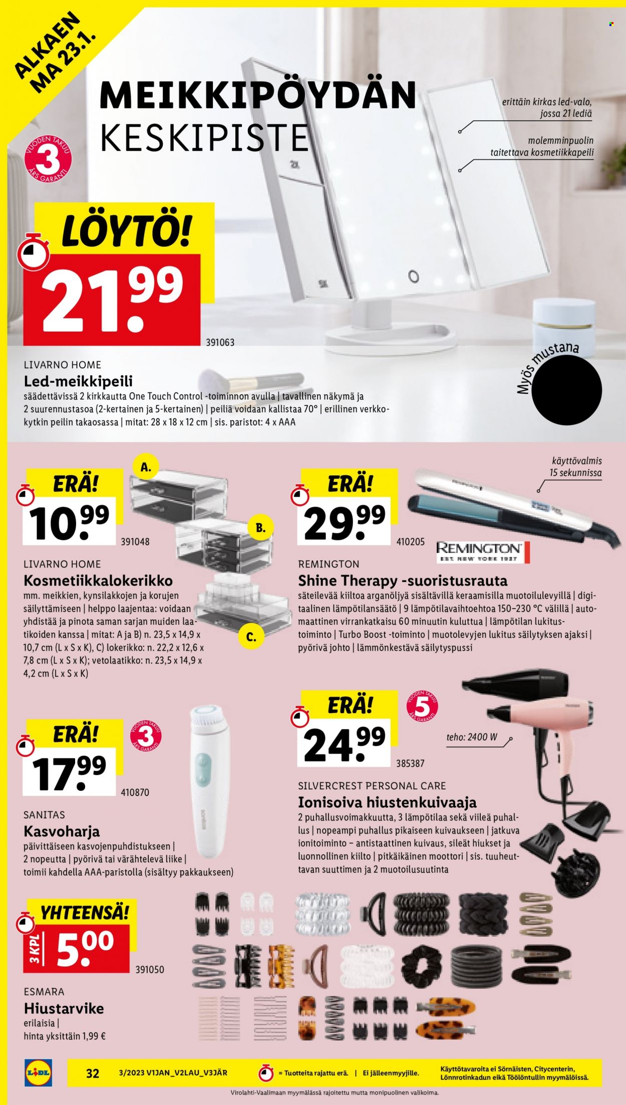 Lidl tarjoukset - 19.01.2023 - 25.01.2023. Sivu 32