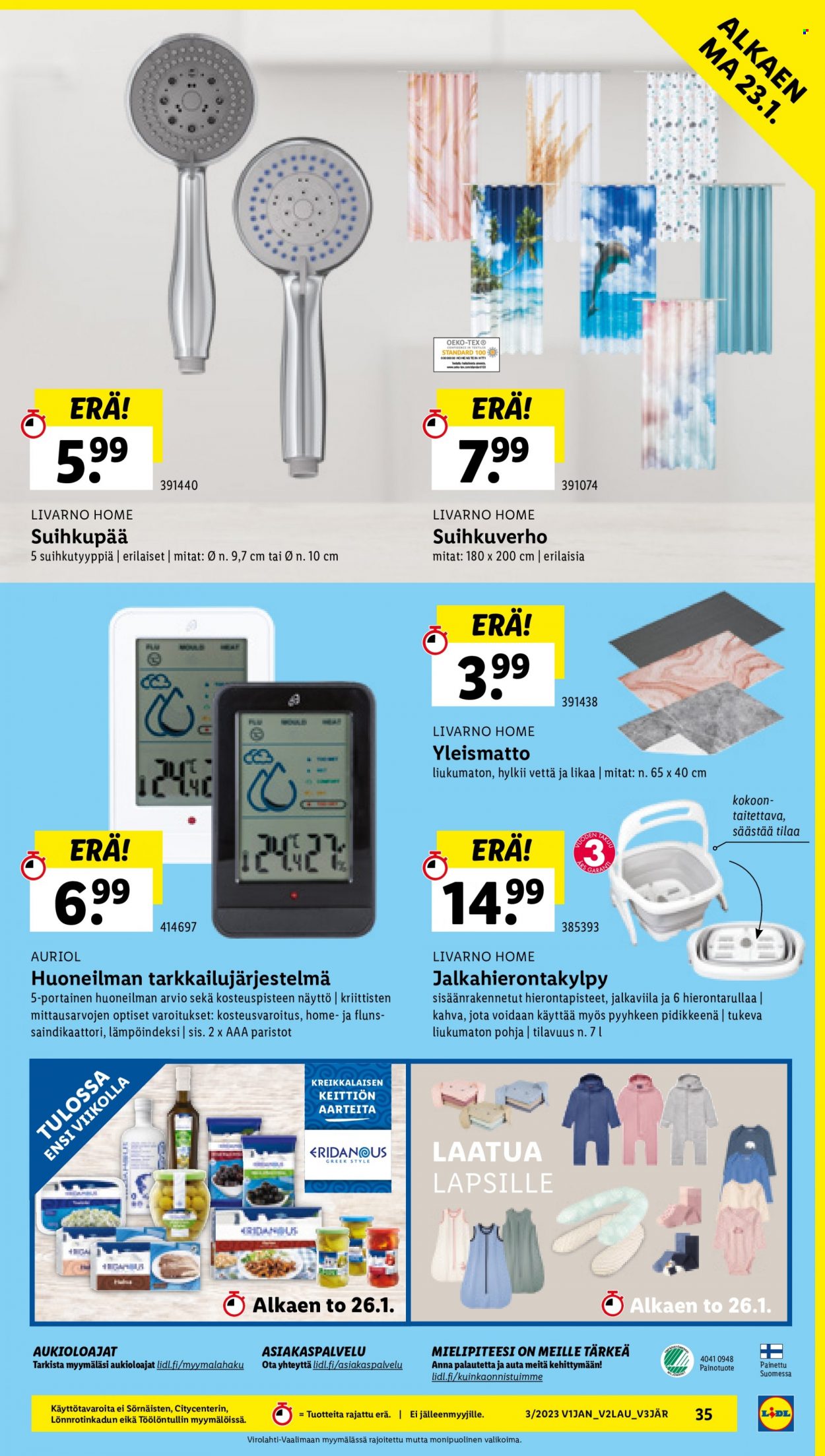 Lidl tarjoukset - 19.01.2023 - 25.01.2023. Sivu 35