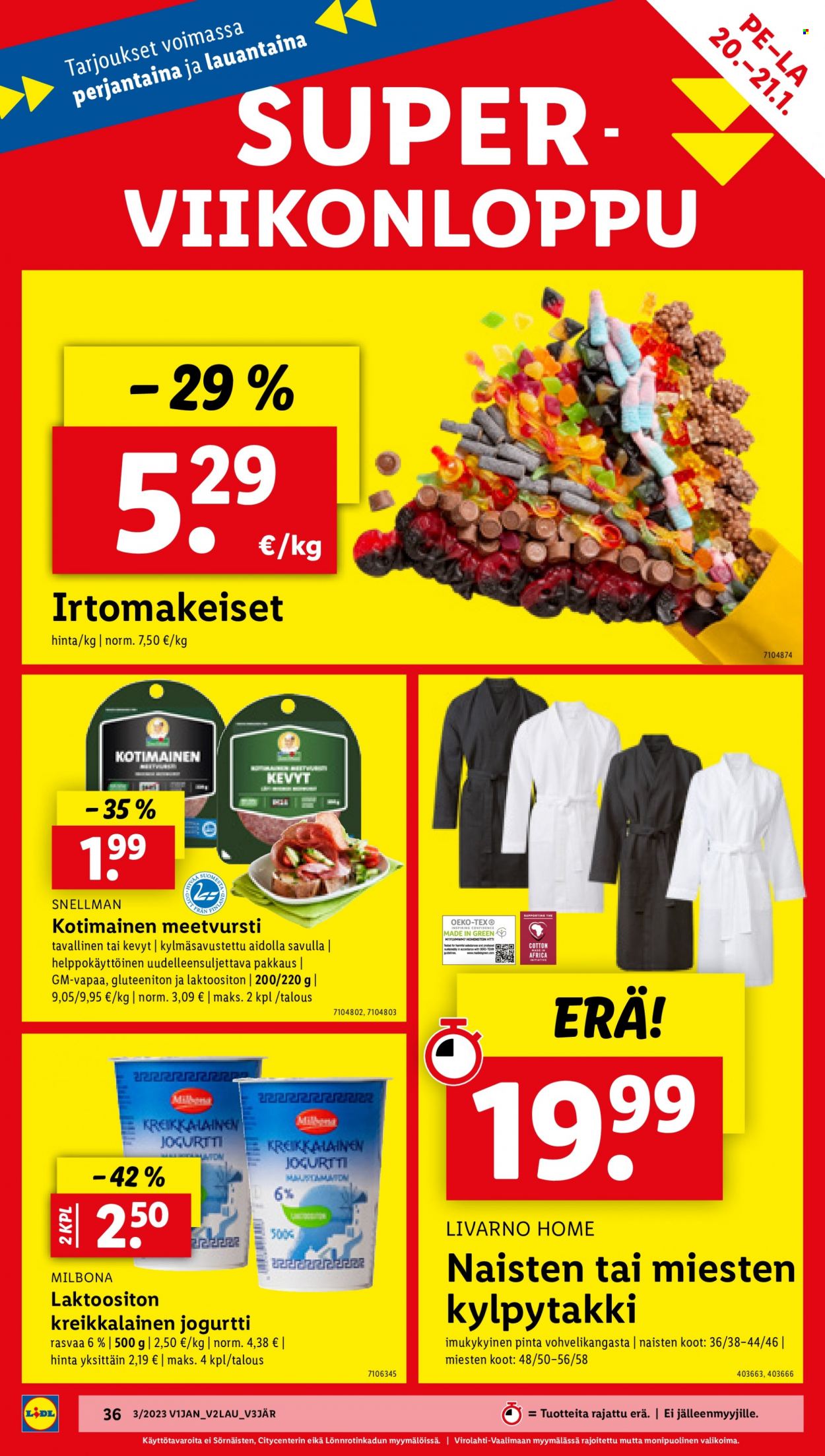 Lidl tarjoukset - 19.01.2023 - 25.01.2023. Sivu 36