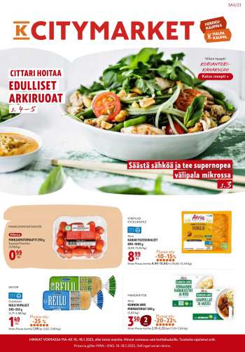 K-citymarket tarjoukset  - 16.01.2023 - 22.01.2023.