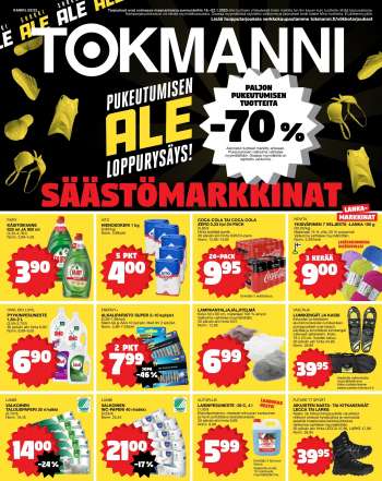 Tokmanni tarjoukset  - 16.01.2023 - 22.01.2023.