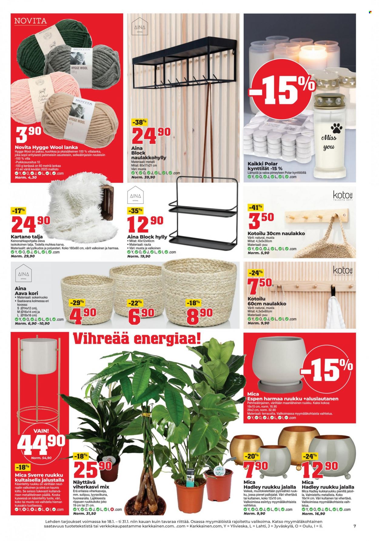 Kärkkäinen tarjoukset - 18.01.2023 - 31.01.2023. Sivu 3