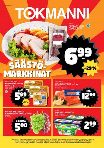 Tokmanni tarjoukset  - 19.01.2023 - 22.01.2023.