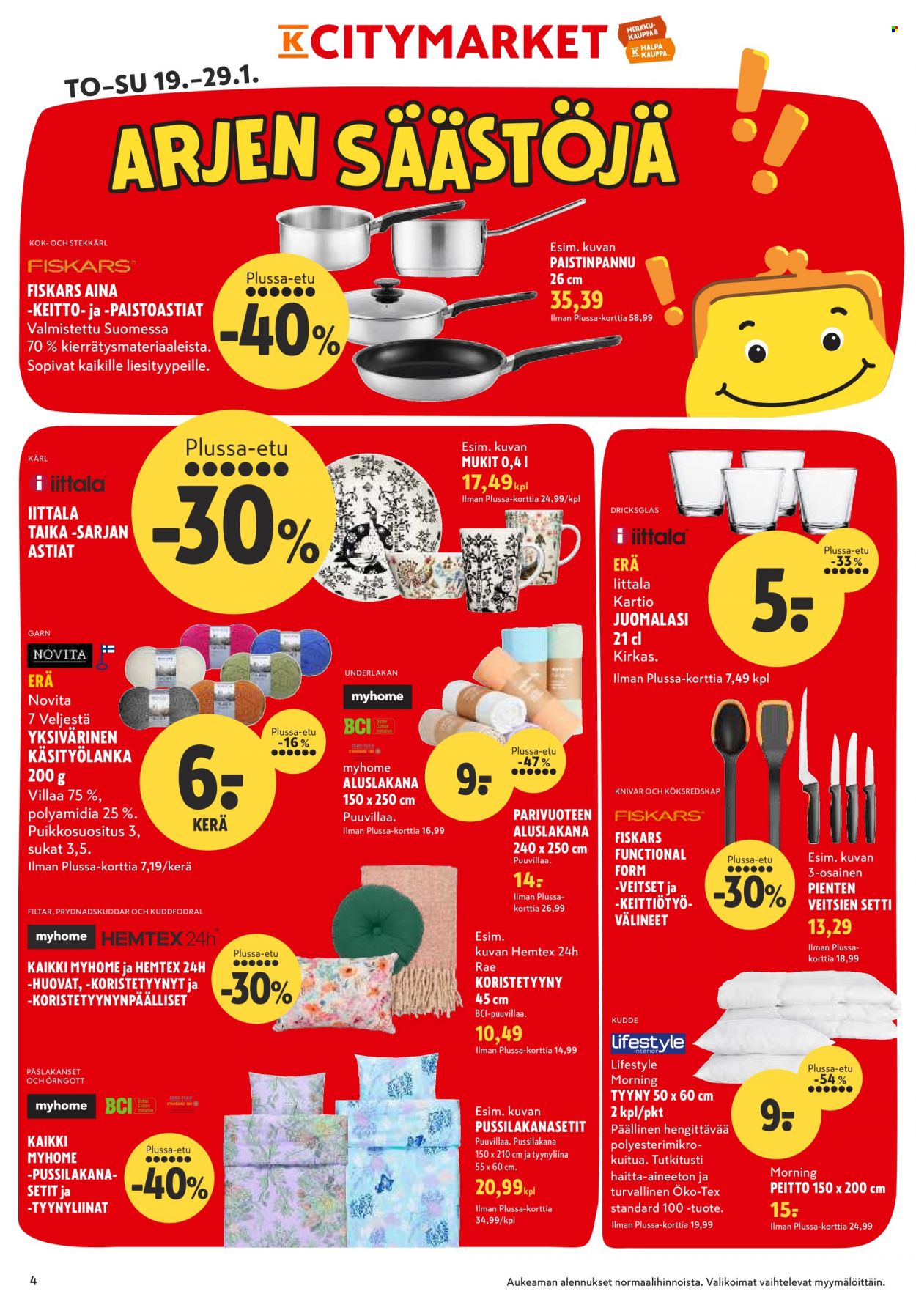 K-citymarket tarjoukset - 19.01.2023 - 29.01.2023. Sivu 4