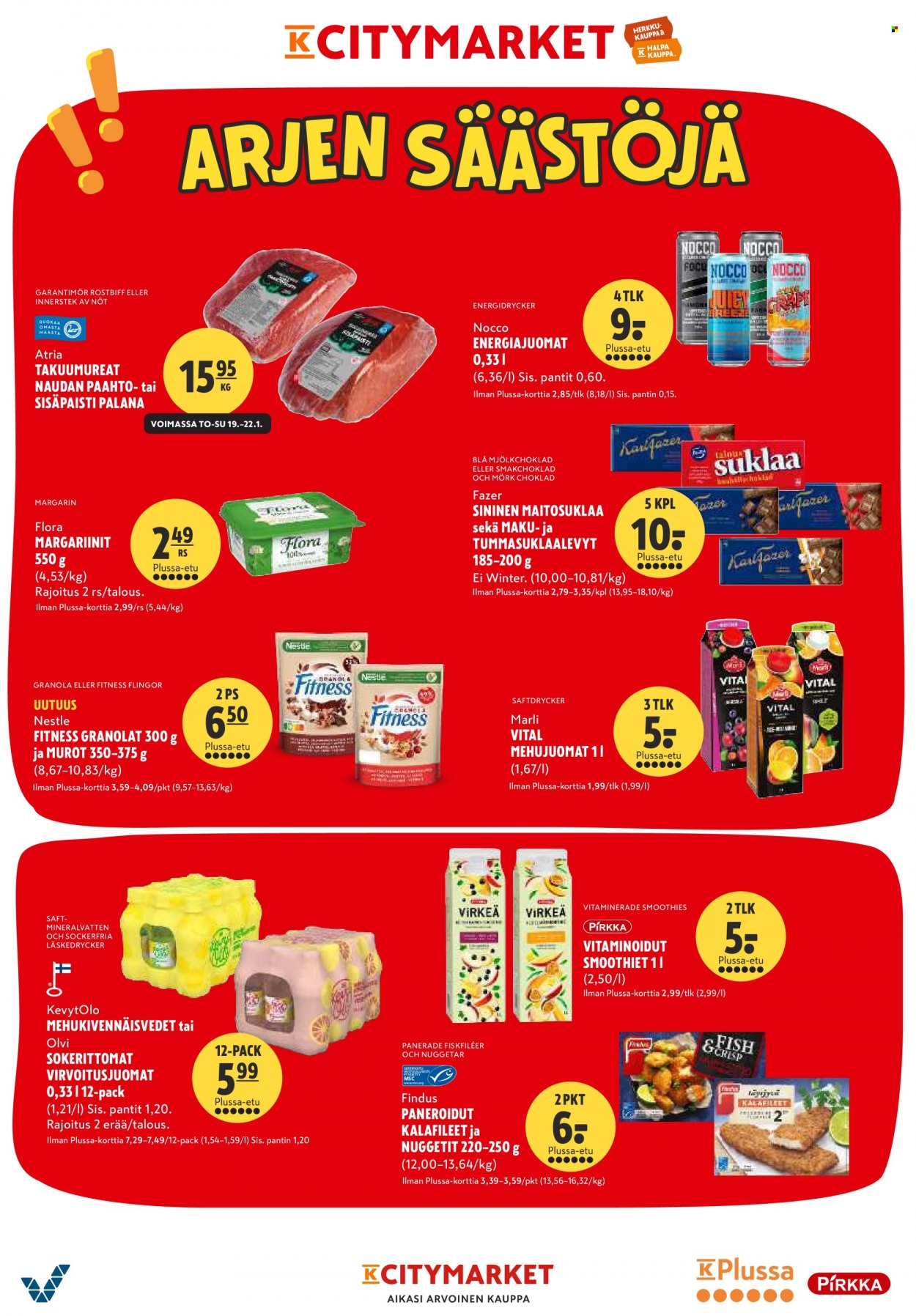 K-citymarket tarjoukset - 19.01.2023 - 29.01.2023. Sivu 12