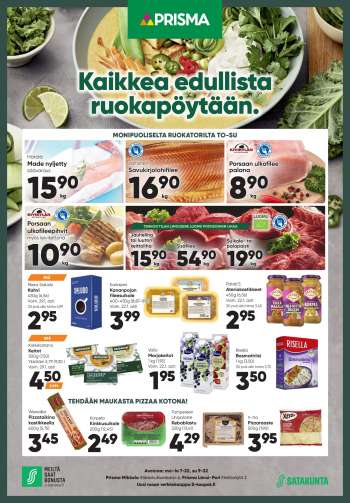 Prisma tarjoukset  - 18.01.2023 - 29.01.2023.