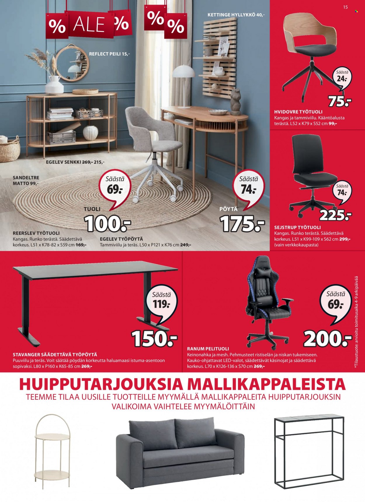 JYSK tarjoukset - 21.01.2023 - 29.01.2023. Sivu 15