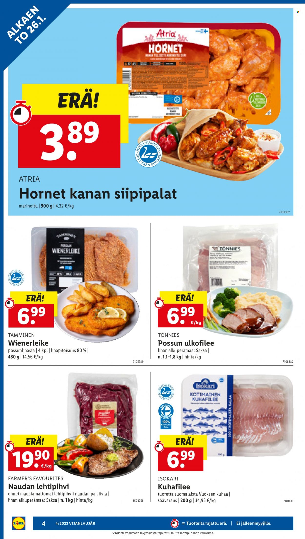 Lidl tarjoukset - 26.01.2023 - 01.02.2023. Sivu 4