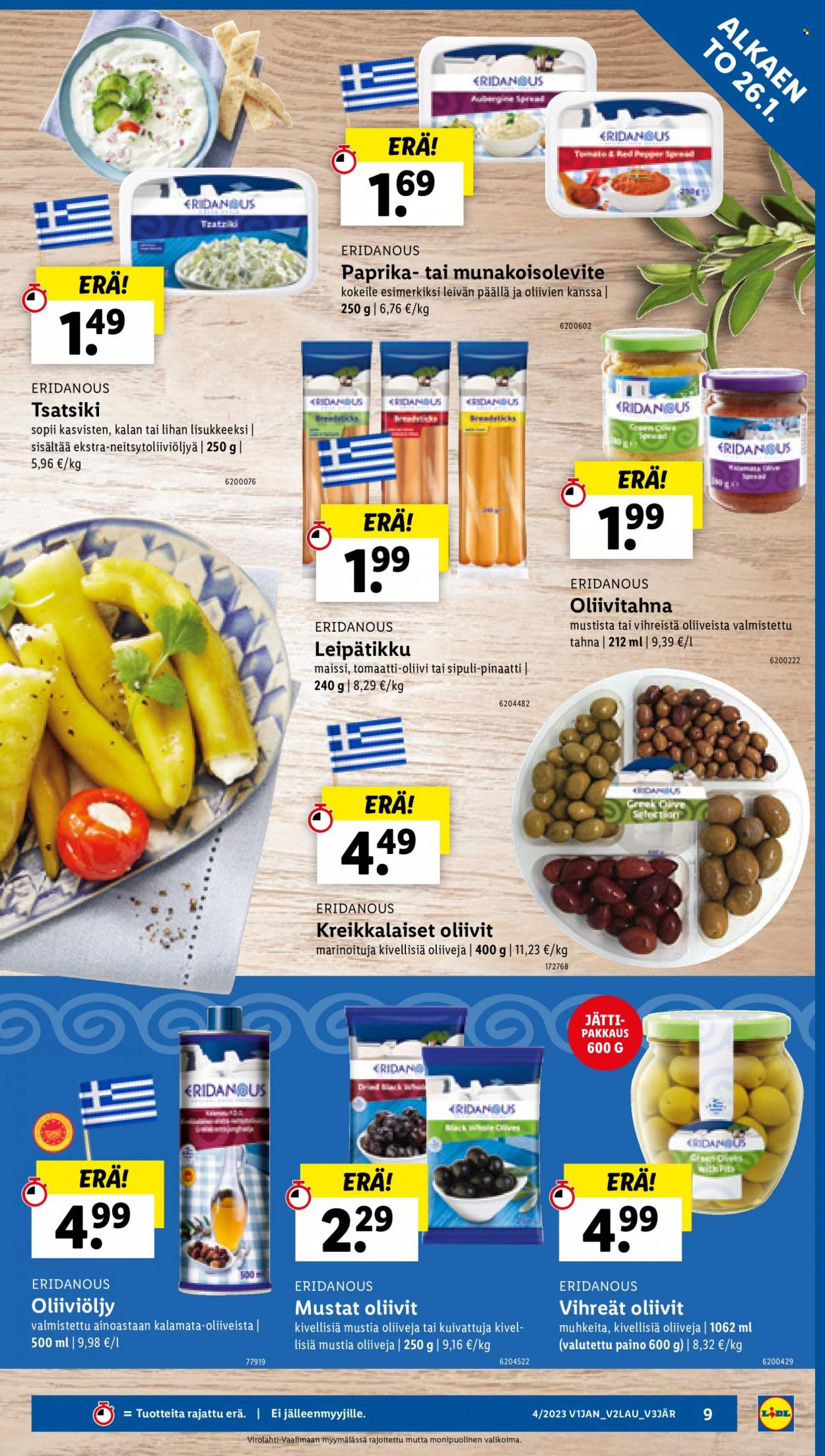 Lidl tarjoukset - 26.01.2023 - 01.02.2023. Sivu 9