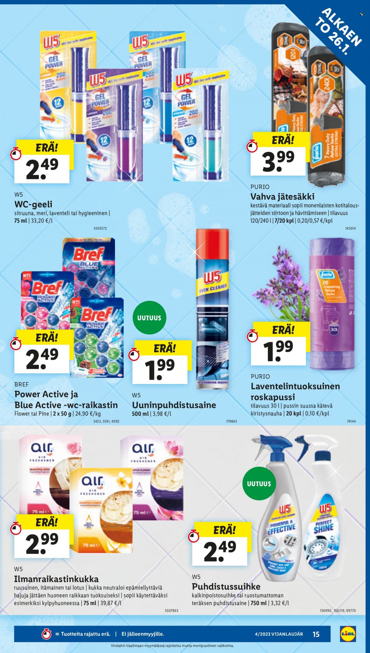 Lidl tarjoukset - 26.01.2023 - 01.02.2023. Sivu 15