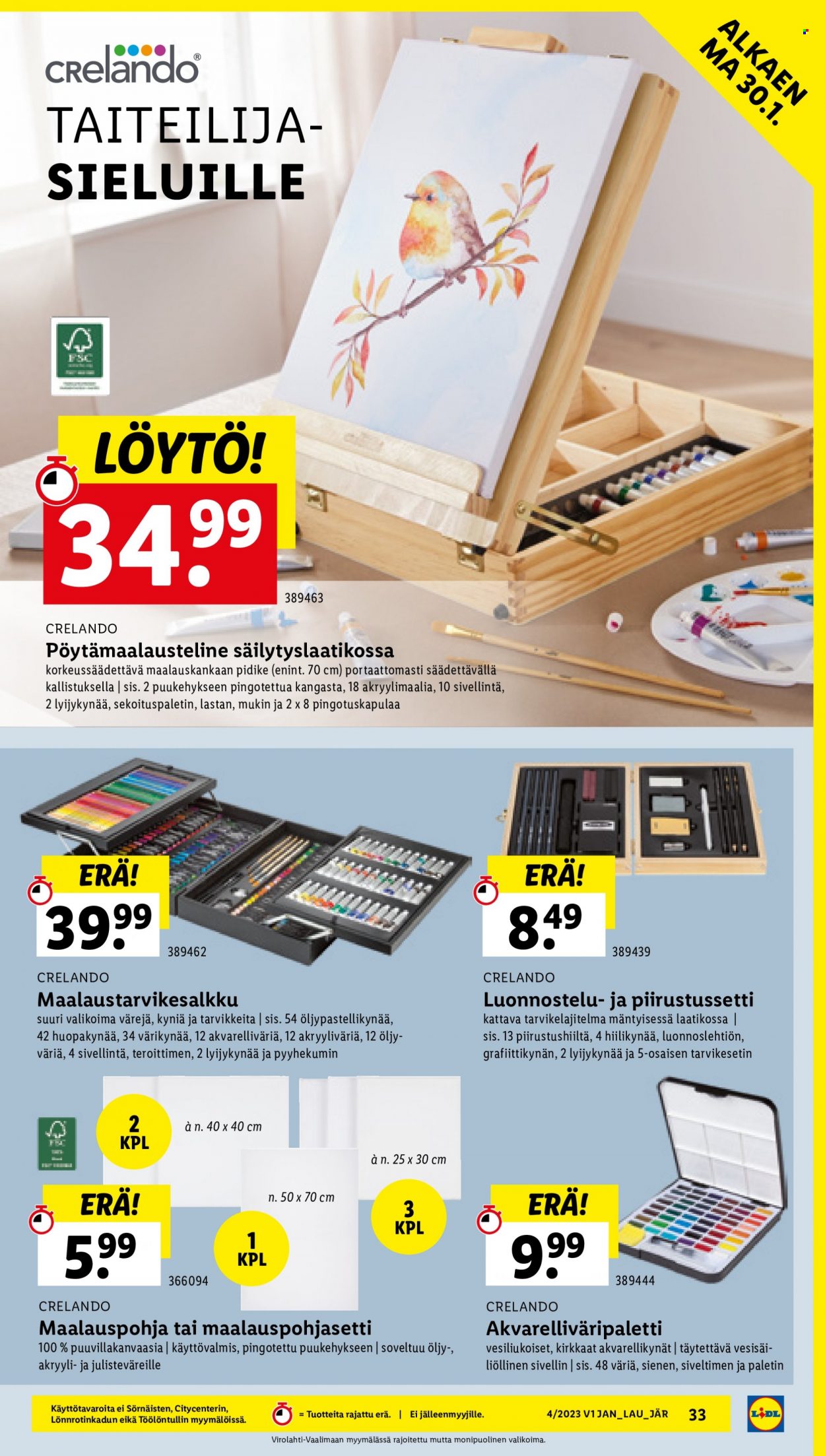 Lidl tarjoukset - 26.01.2023 - 01.02.2023. Sivu 33
