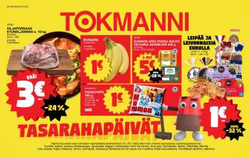 Tokmanni tarjoukset  - 23.01.2023 - 25.01.2023.