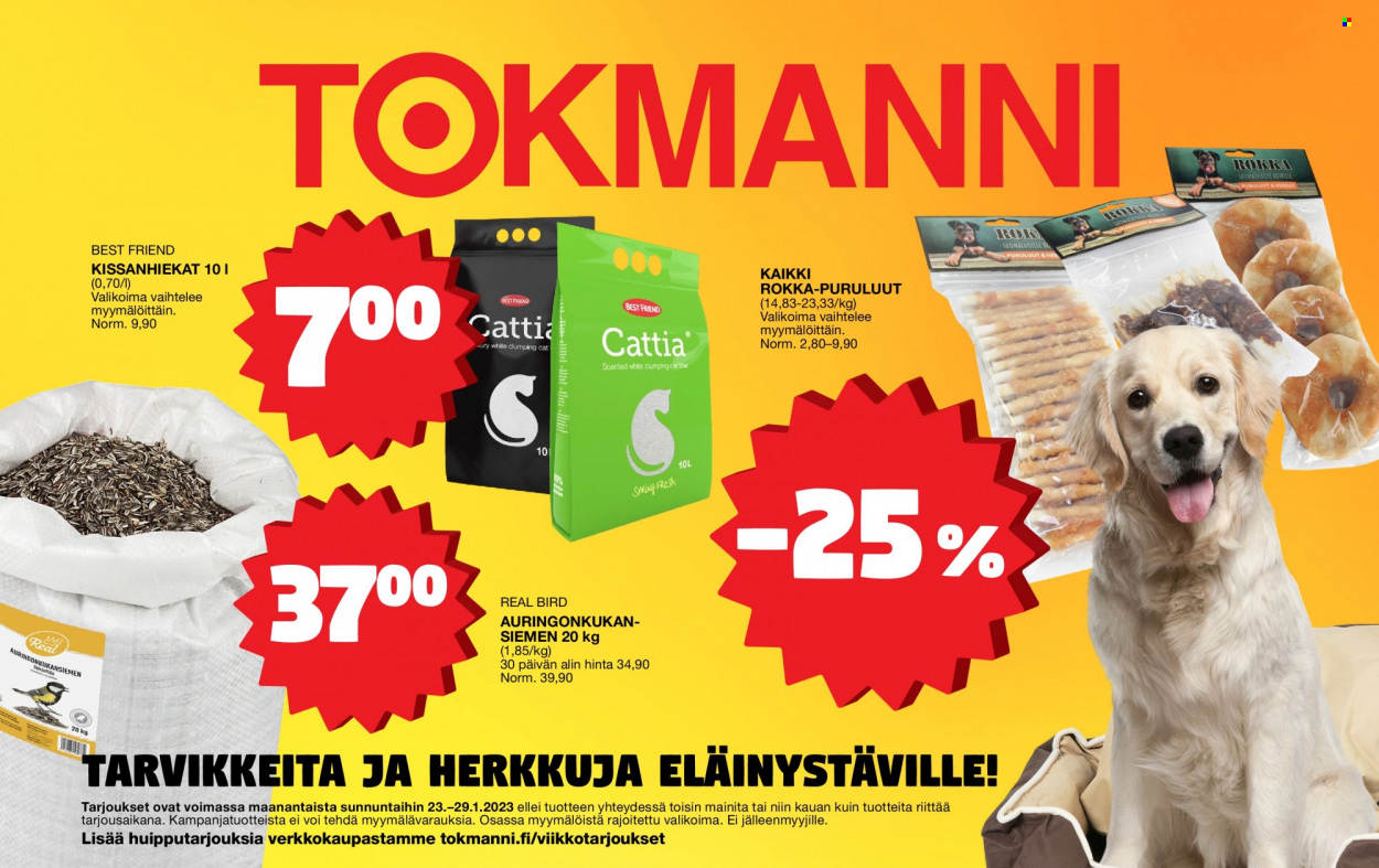 Tokmanni tarjoukset - 23.01.2023 - 29.01.2023. Sivu 1
