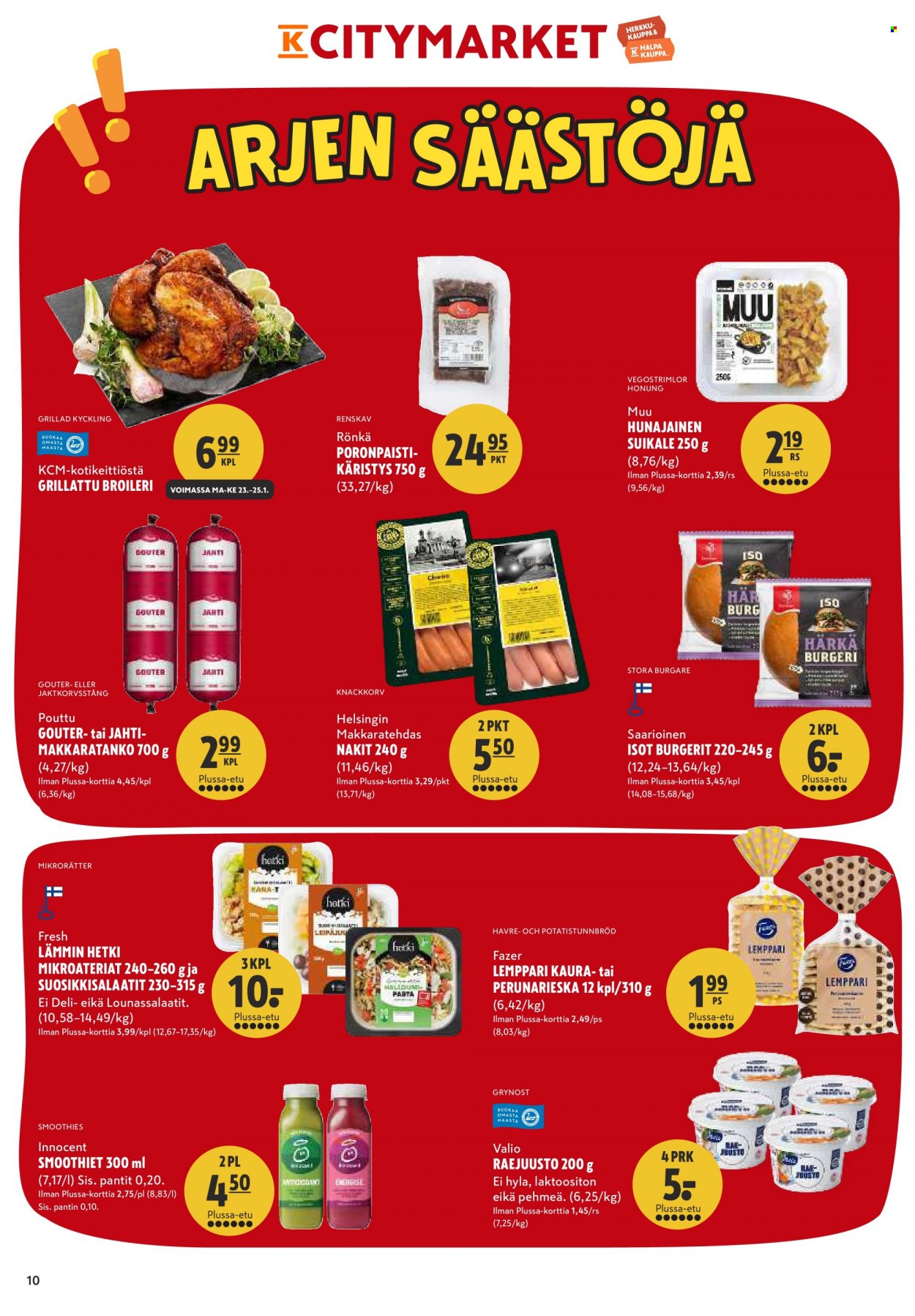 K-citymarket tarjoukset - 23.01.2023 - 29.01.2023. Sivu 10