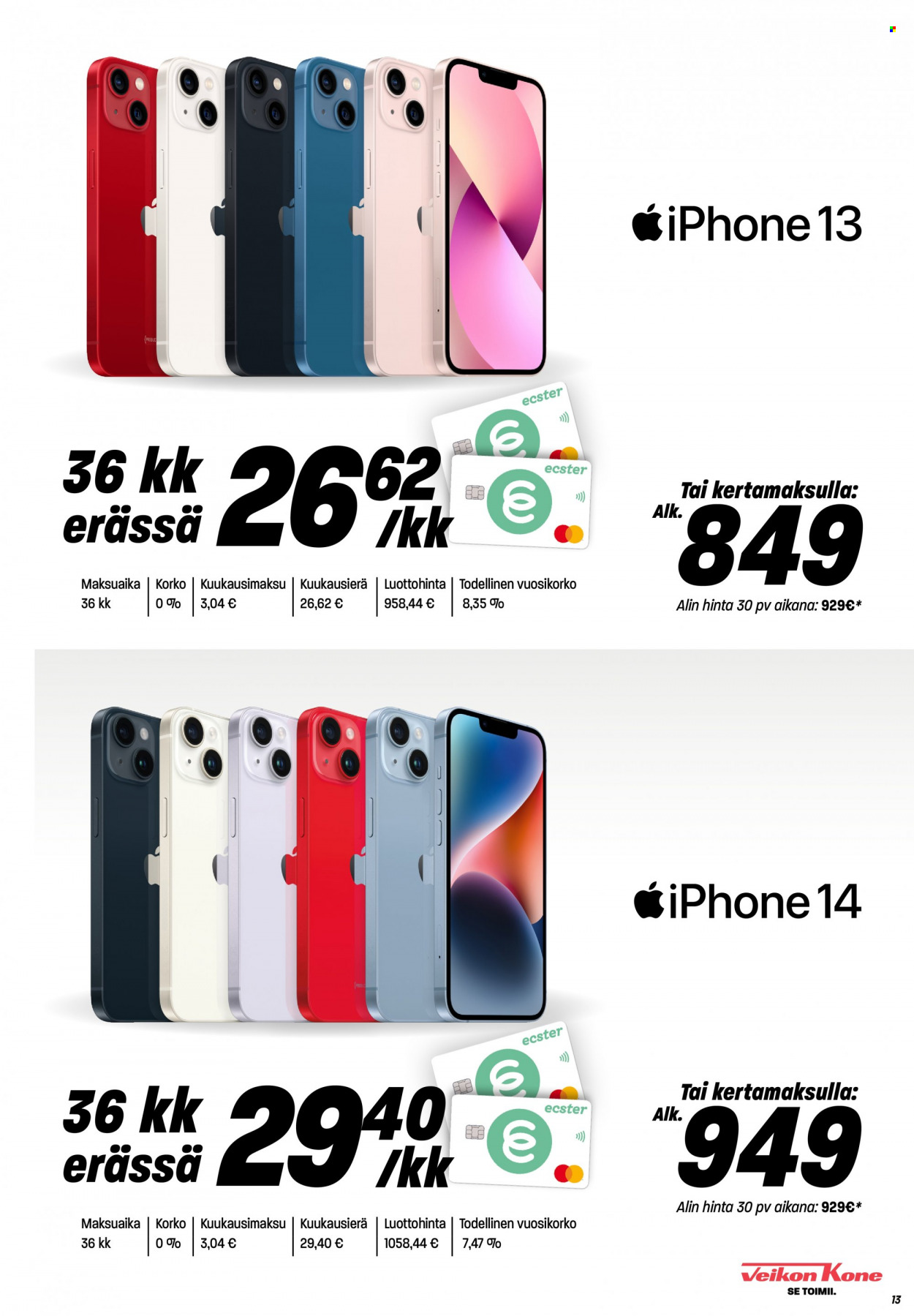 Veikon Kone tarjoukset - 23.01.2023 - 28.01.2023. Sivu 13