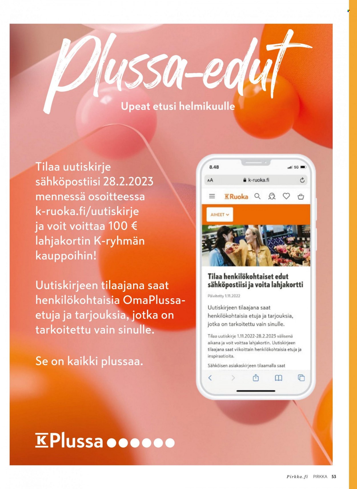 K-market tarjoukset - 25.01.2023 - 28.02.2023. Sivu 53