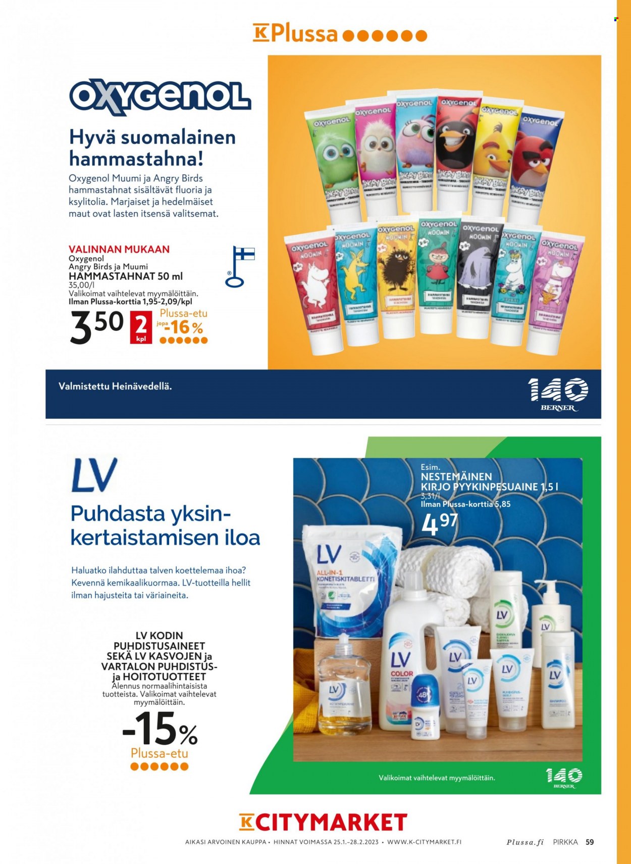 K-market tarjoukset - 25.01.2023 - 28.02.2023. Sivu 59