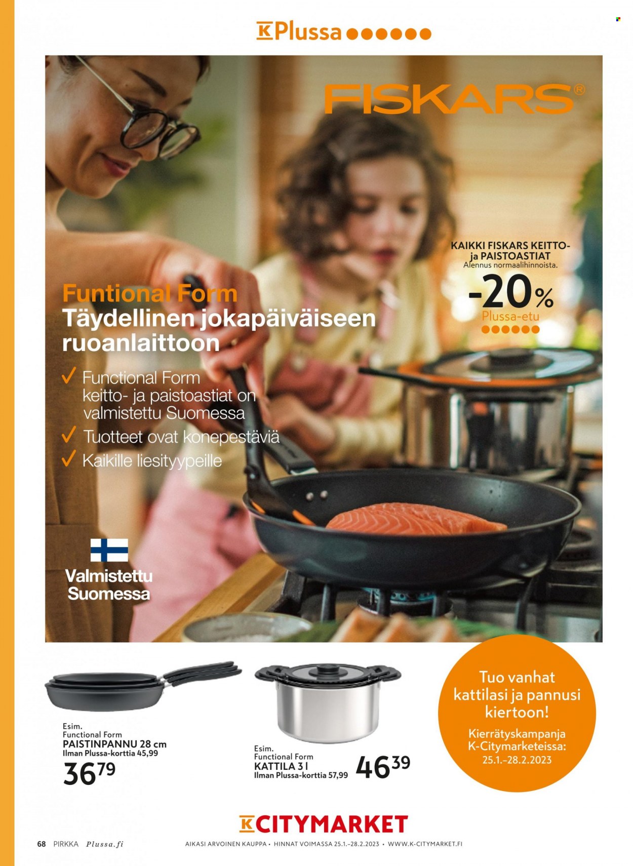 K-Supermarket tarjoukset - 25.01.2023 - 28.02.2023. Sivu 68