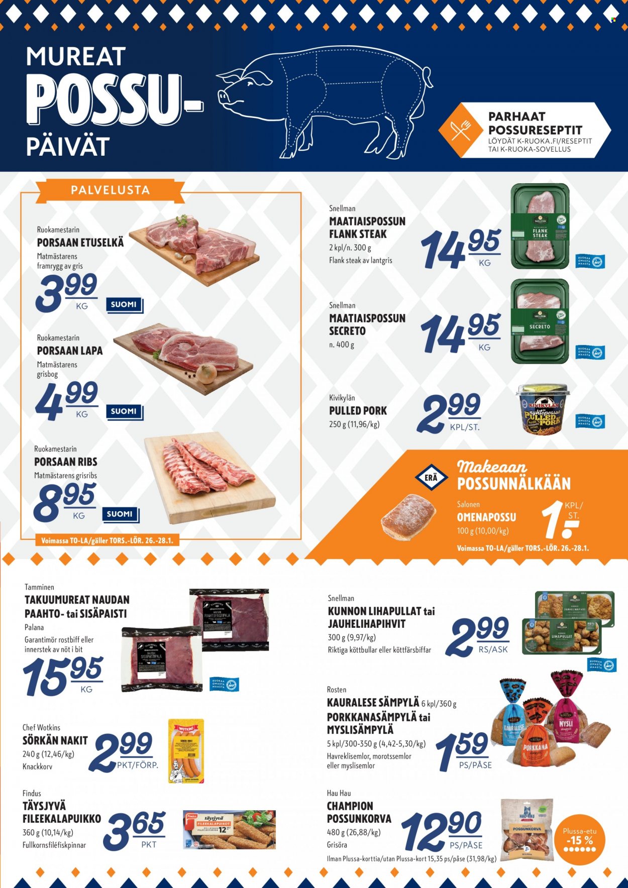 K-Supermarket tarjoukset - 26.01.2023 - 29.01.2023. Sivu 3