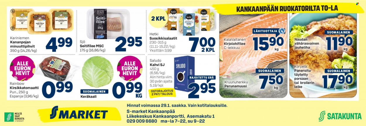 S-market tarjoukset - 25.01.2023 - 29.01.2023. Sivu 1