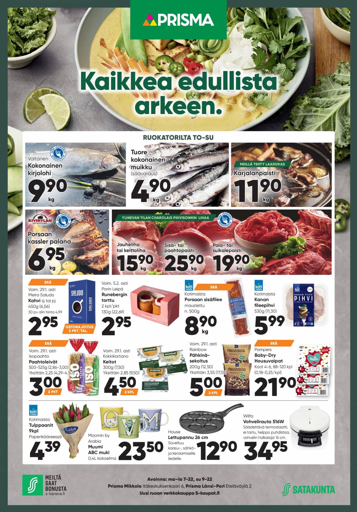 Prisma tarjoukset - 25.01.2023 - 29.01.2023. Sivu 1