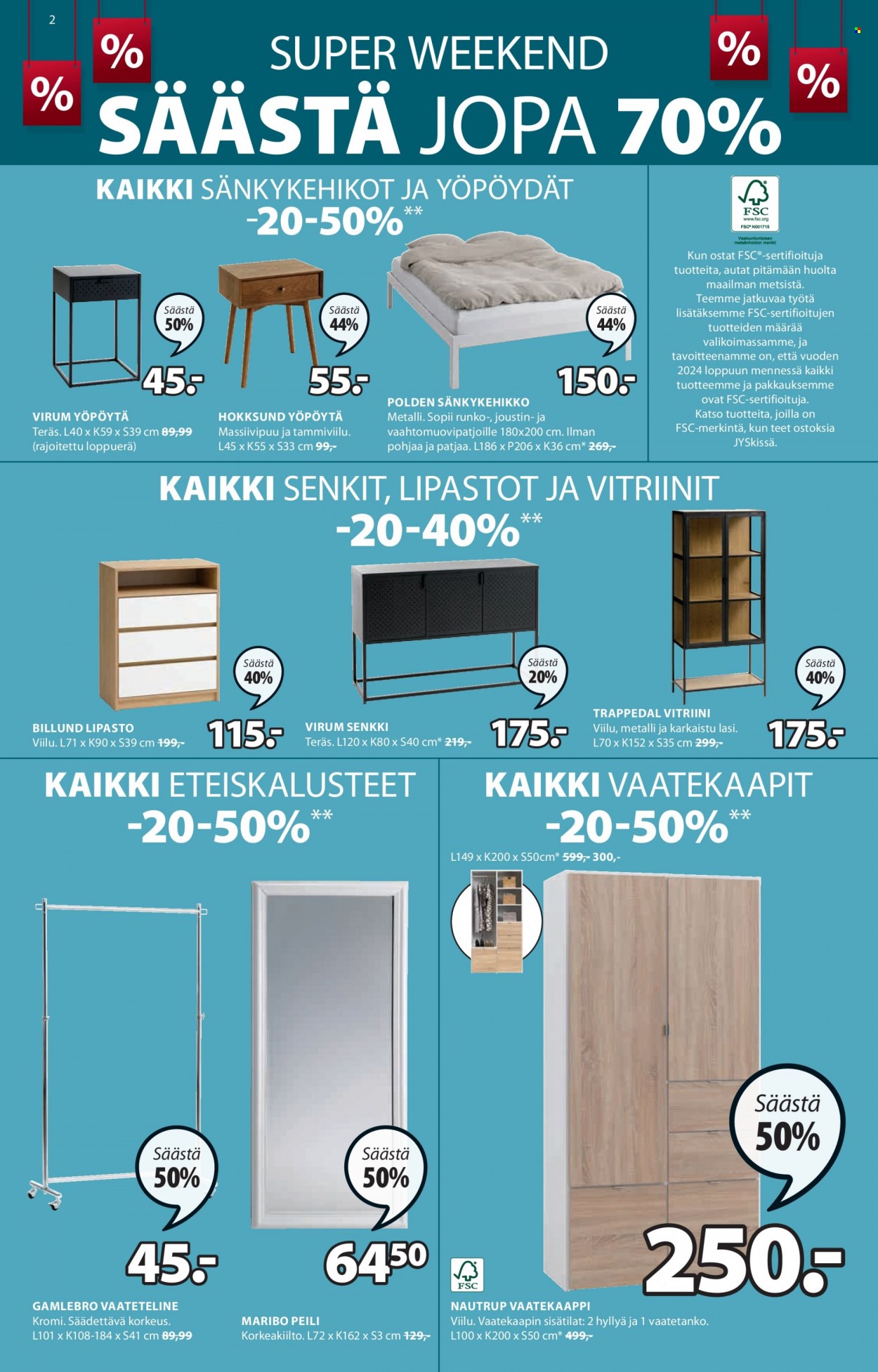 JYSK tarjoukset - 27.01.2023 - 29.01.2023. Sivu 2