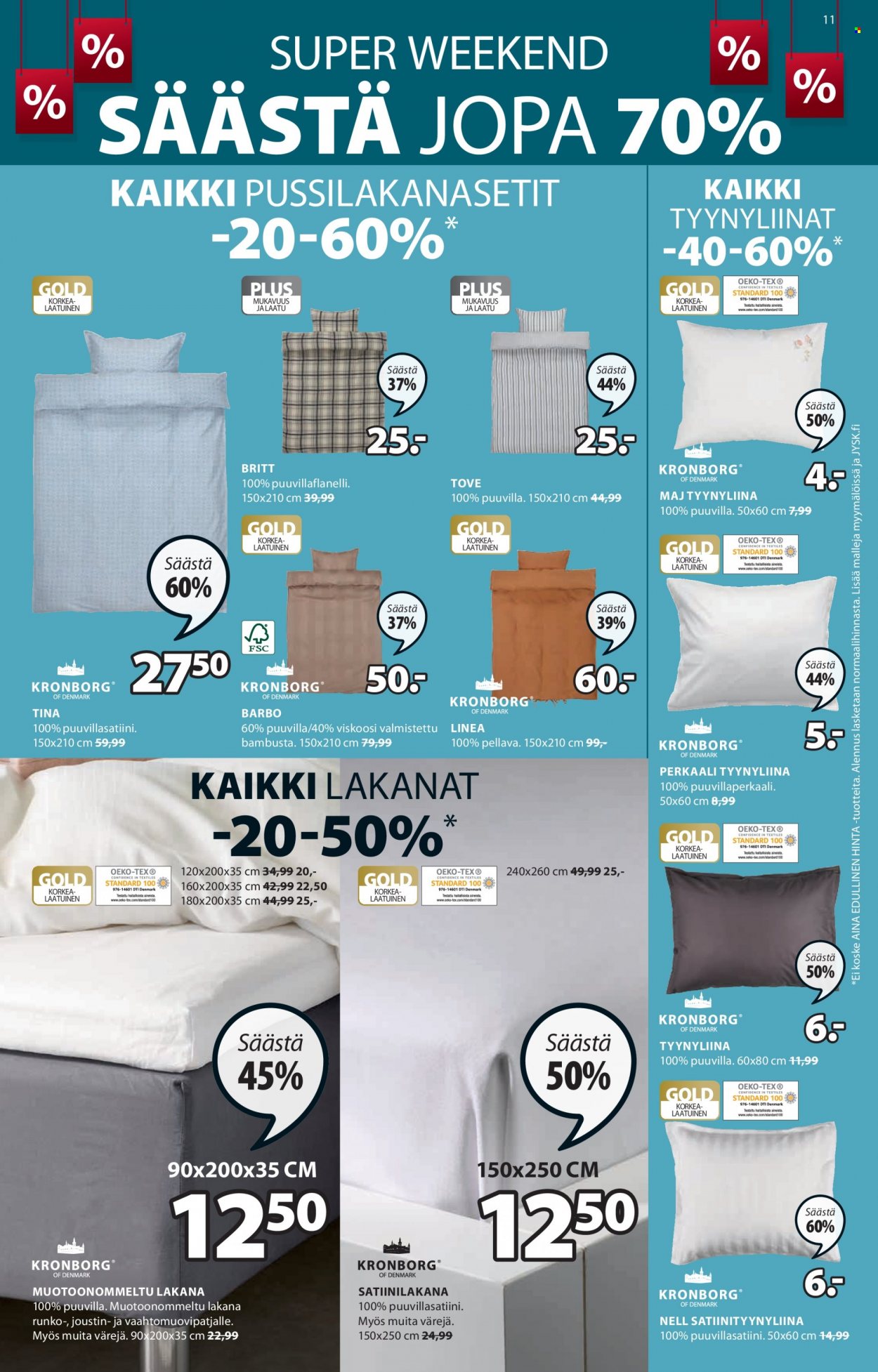 JYSK tarjoukset - 27.01.2023 - 29.01.2023. Sivu 11