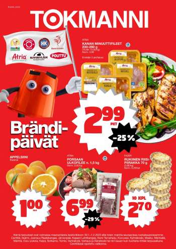 Tokmanni tarjoukset  - 30.01.2023 - 01.02.2023.