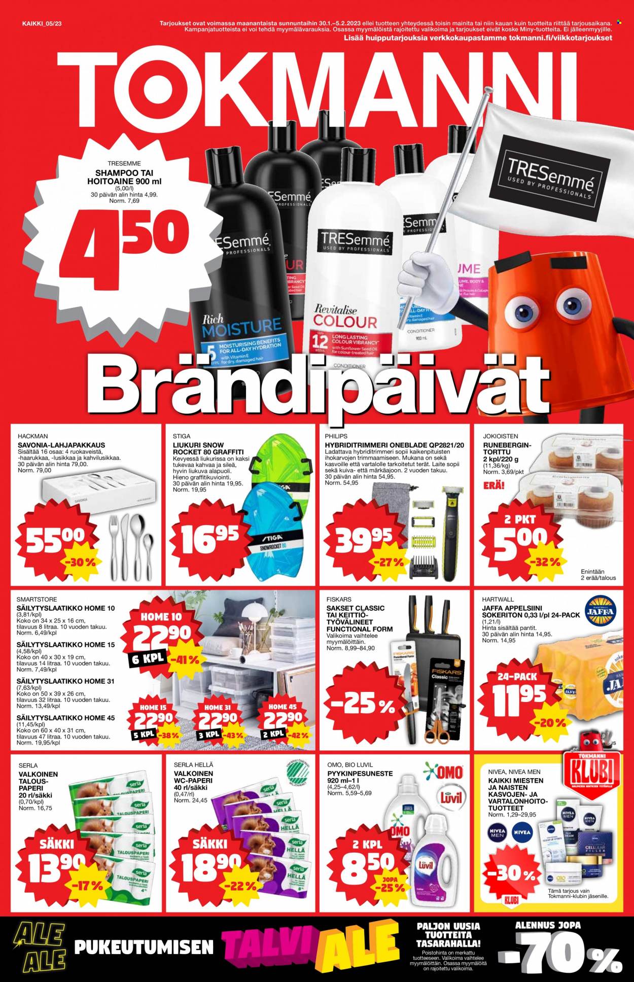 Tokmanni tarjoukset - 30.01.2023 - 05.02.2023. Sivu 1