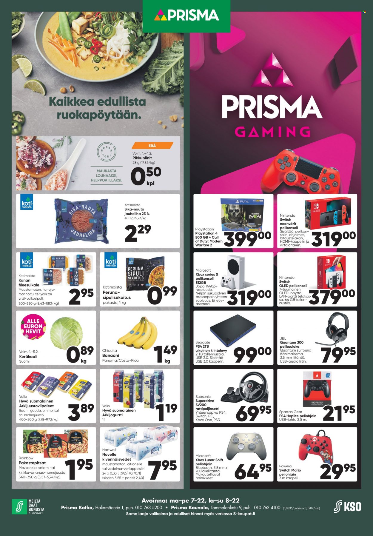 Prisma tarjoukset - 01.02.2023 - 05.02.2023. Sivu 1