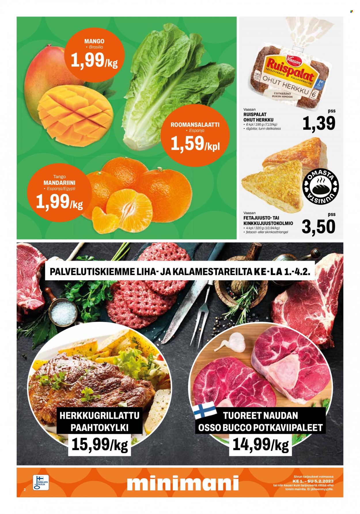 Minimani tarjoukset - 01.02.2023 - 05.02.2023. Sivu 2