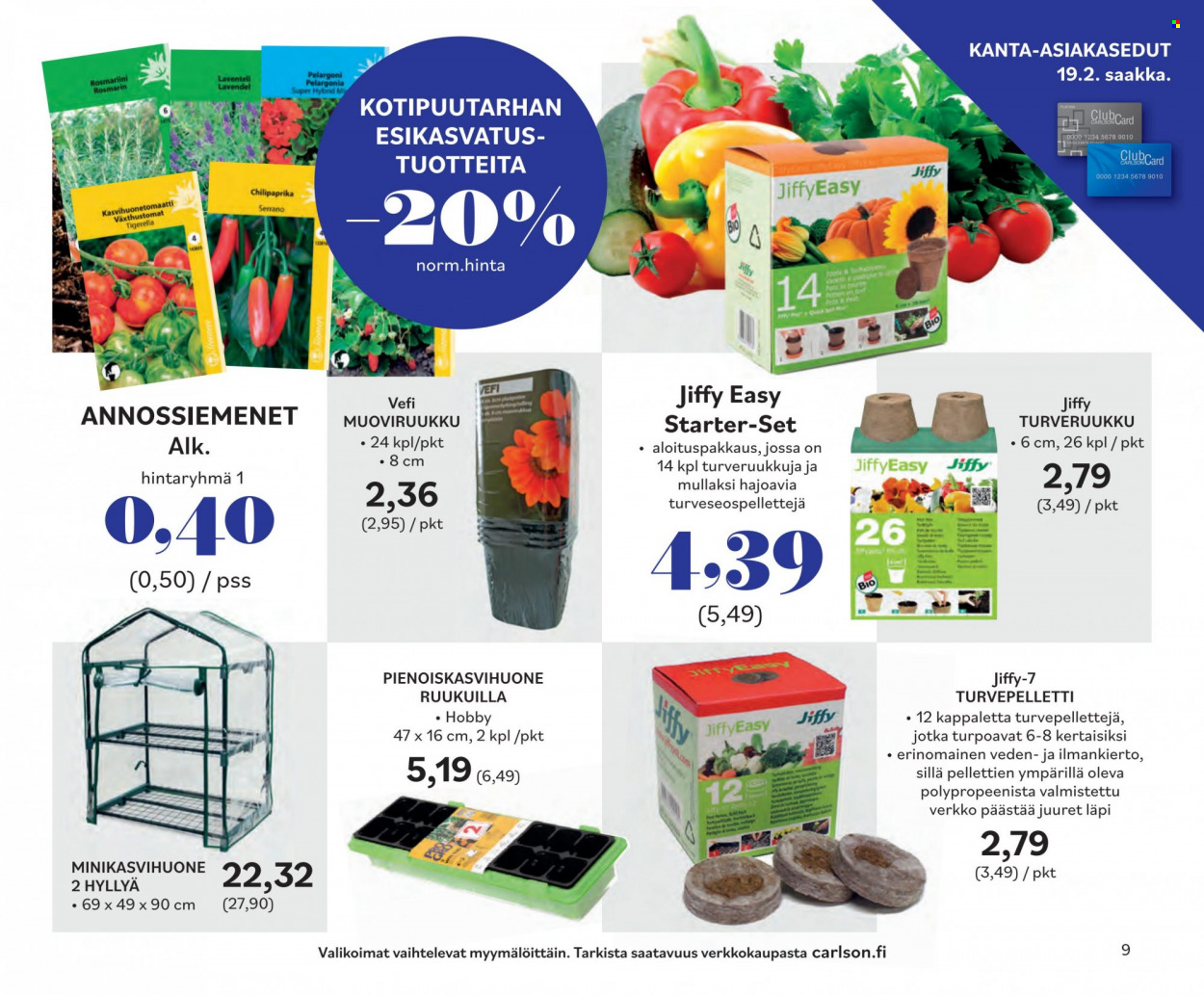 Carlson tarjoukset - 01.02.2023 - 19.02.2023. Sivu 9
