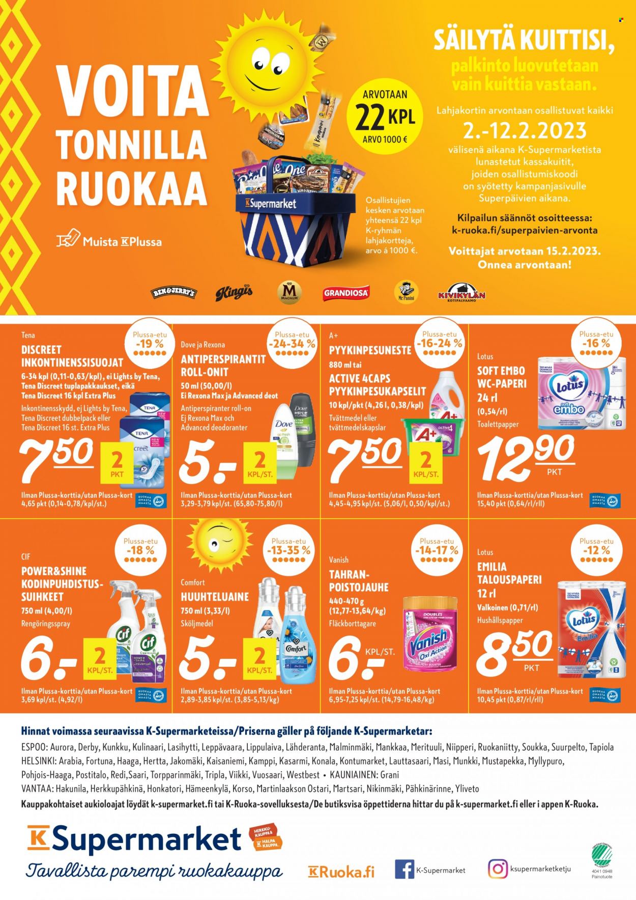 K-Supermarket tarjoukset - 02.02.2023 - 05.02.2023. Sivu 8